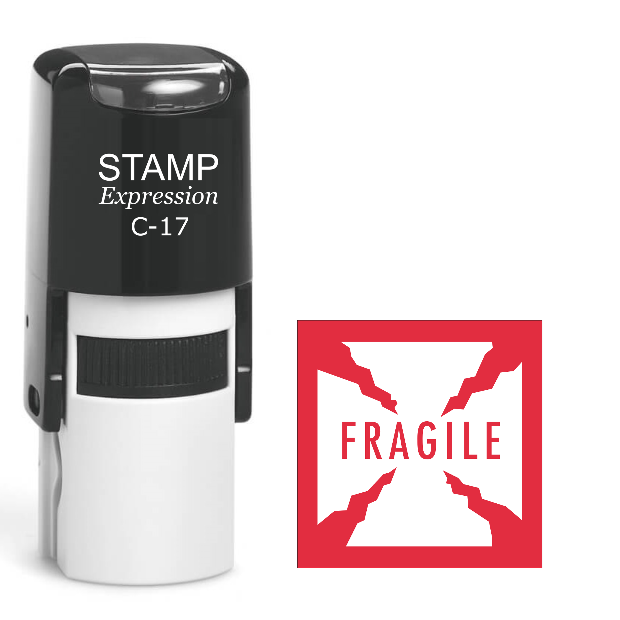 Fragile Self Inking Rubber Stamp (SH-62637)