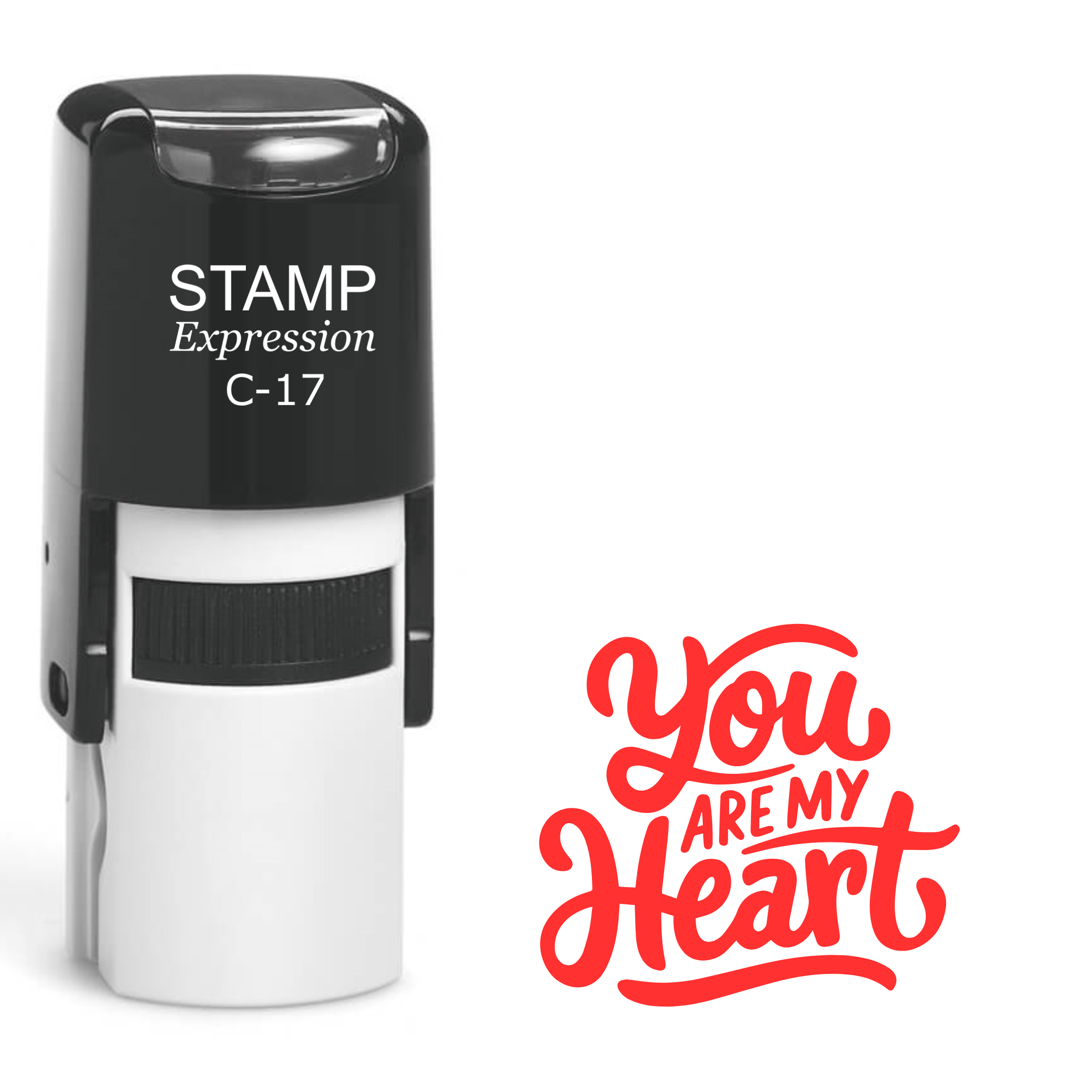 You Are My Heart Self Inking Rubber Stamp (SH-62647)