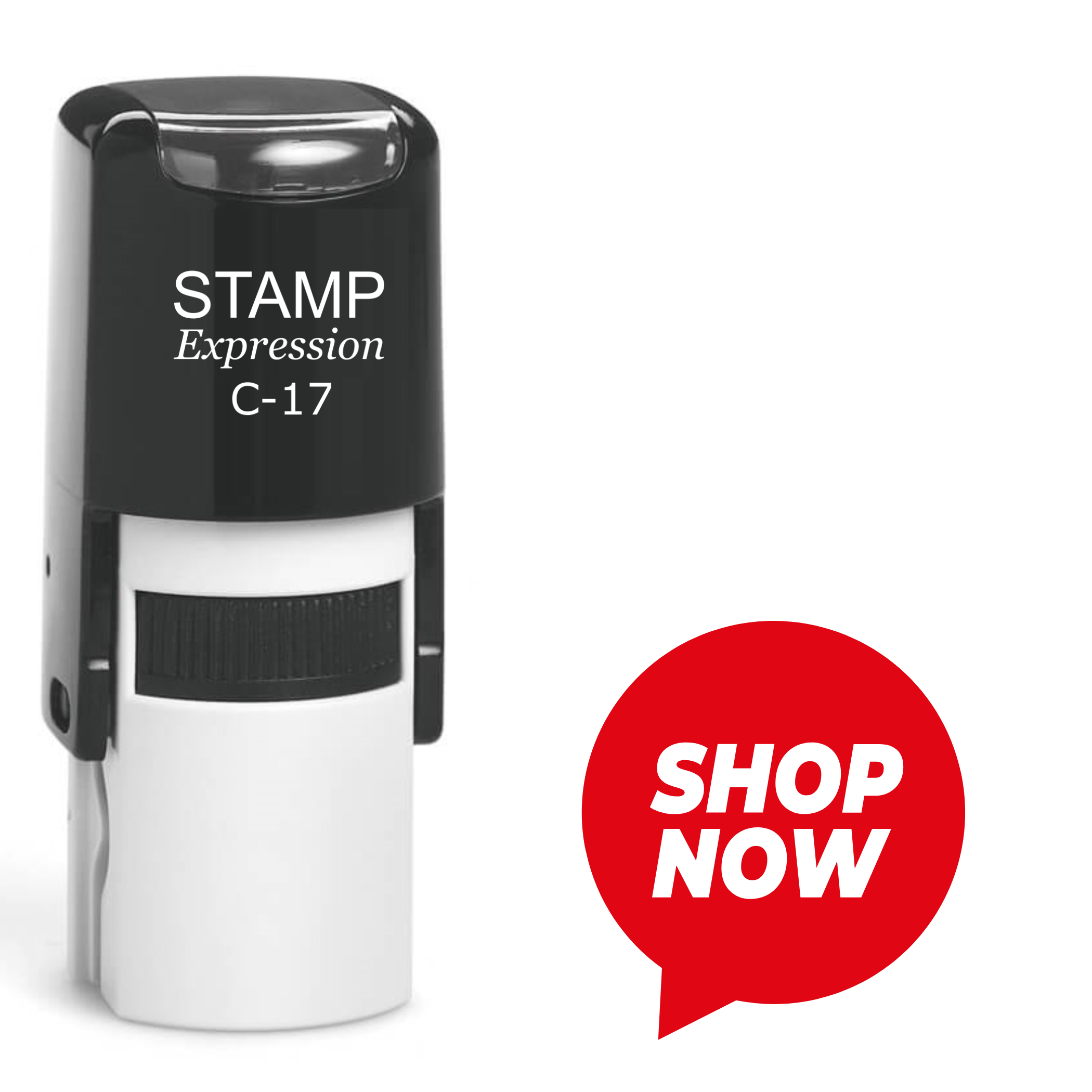 Shop Now Self Inking Rubber Stamp (SH-62677)