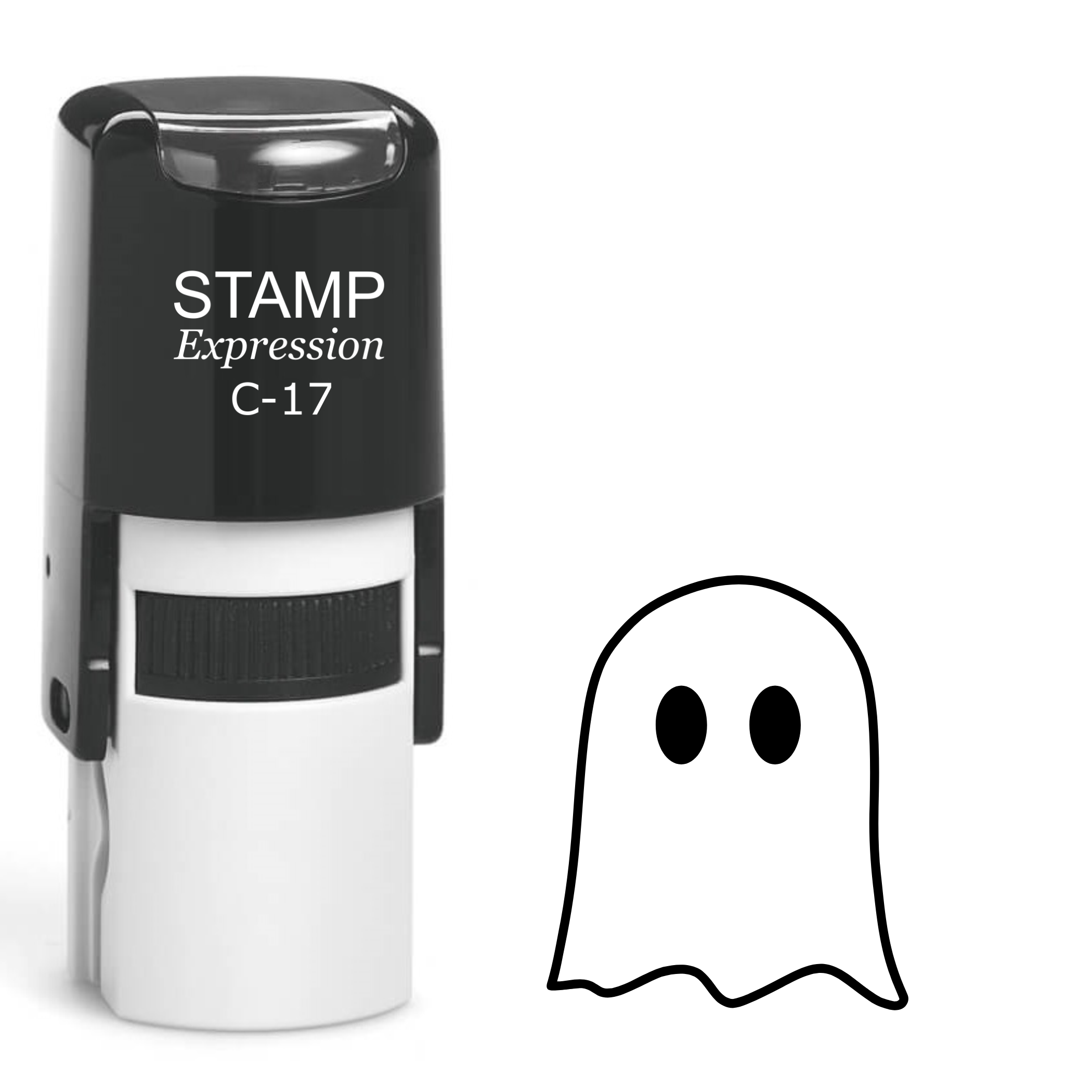 Halloween cute baby ghost Self Inking Rubber Stamp (SH-62724)