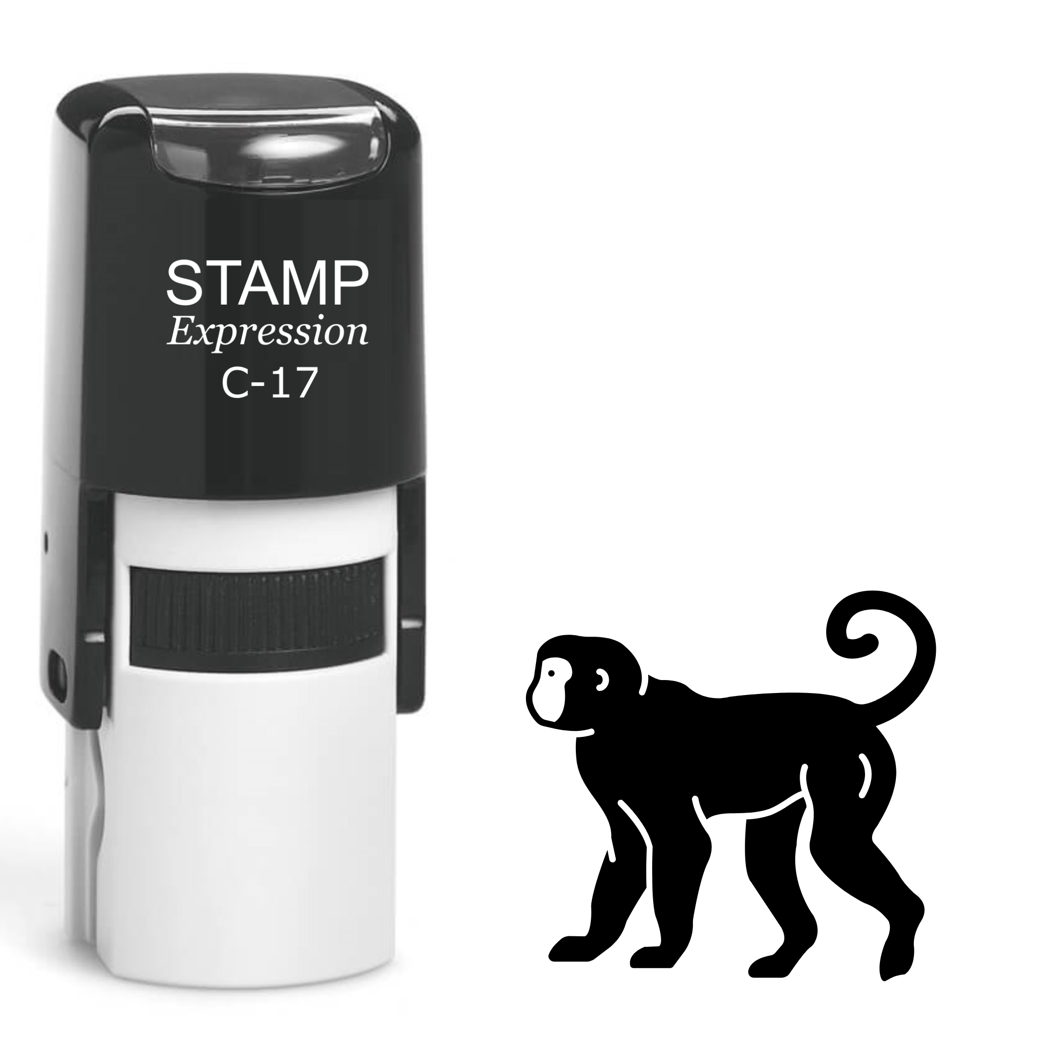 Monkey Self Inking Rubber Stamp (SH-62909)