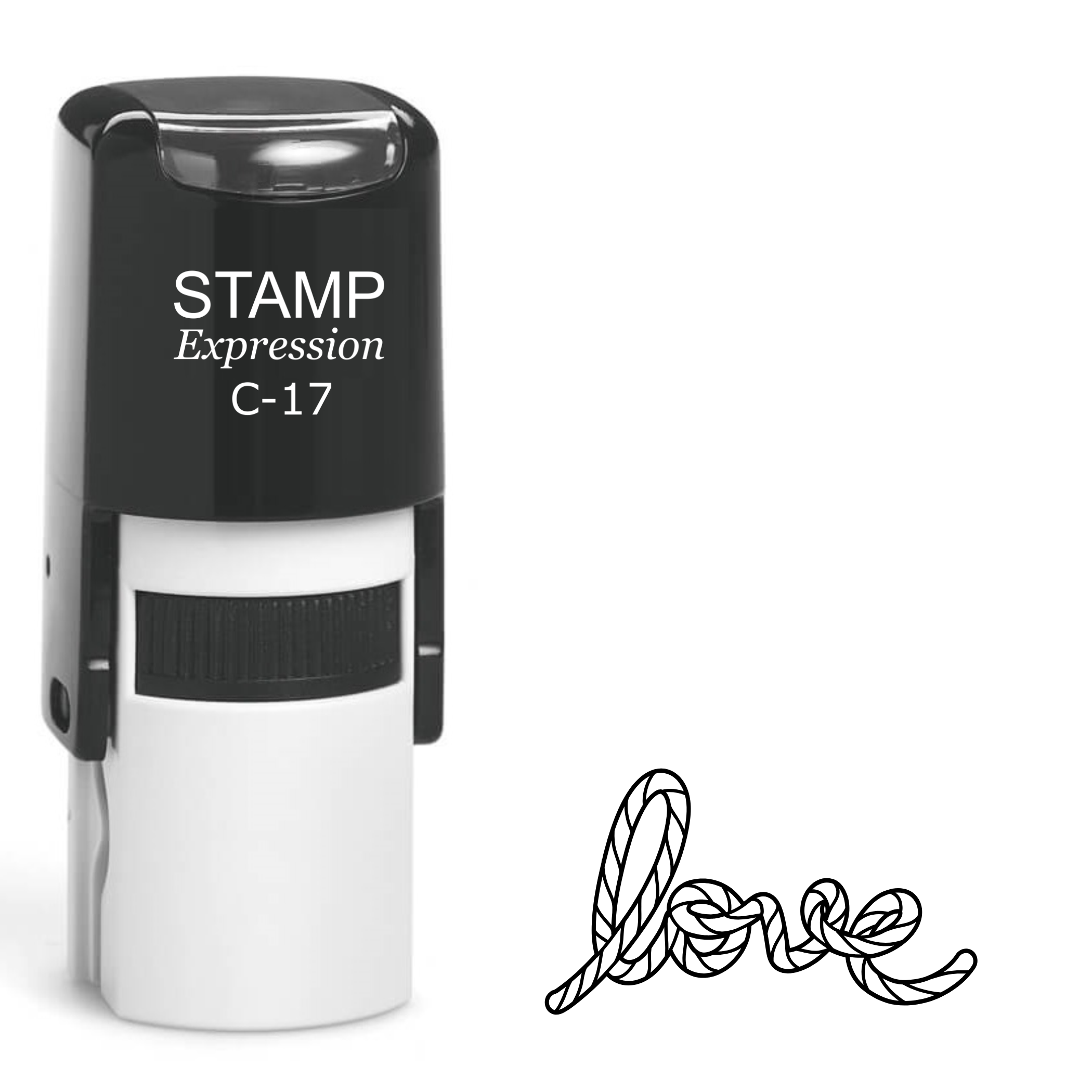 Rope love western cowboy Self Inking Rubber Stamp (SH-62918)
