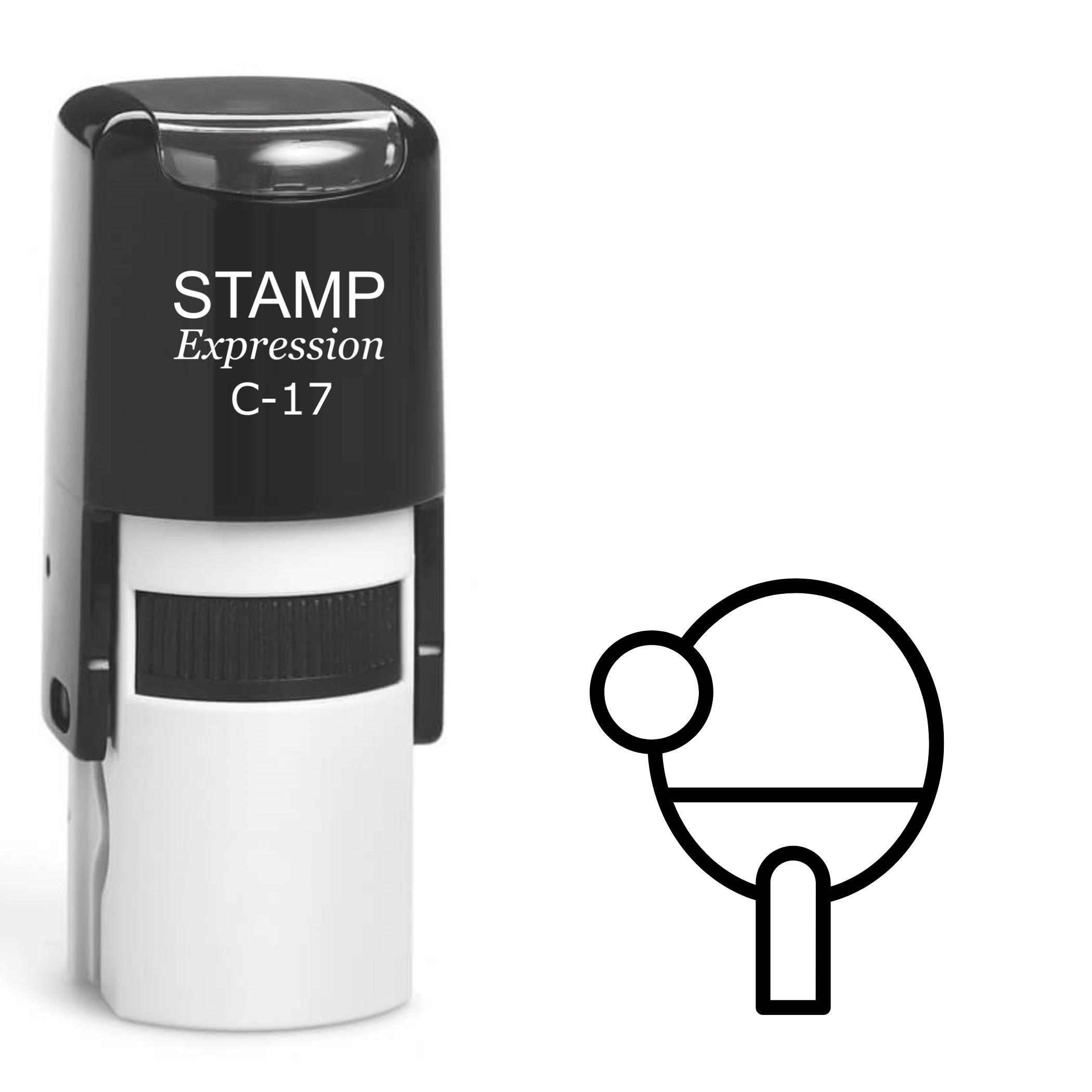 Ping pong table tennis sports Self Inking Rubber Stamp (SH-62967)
