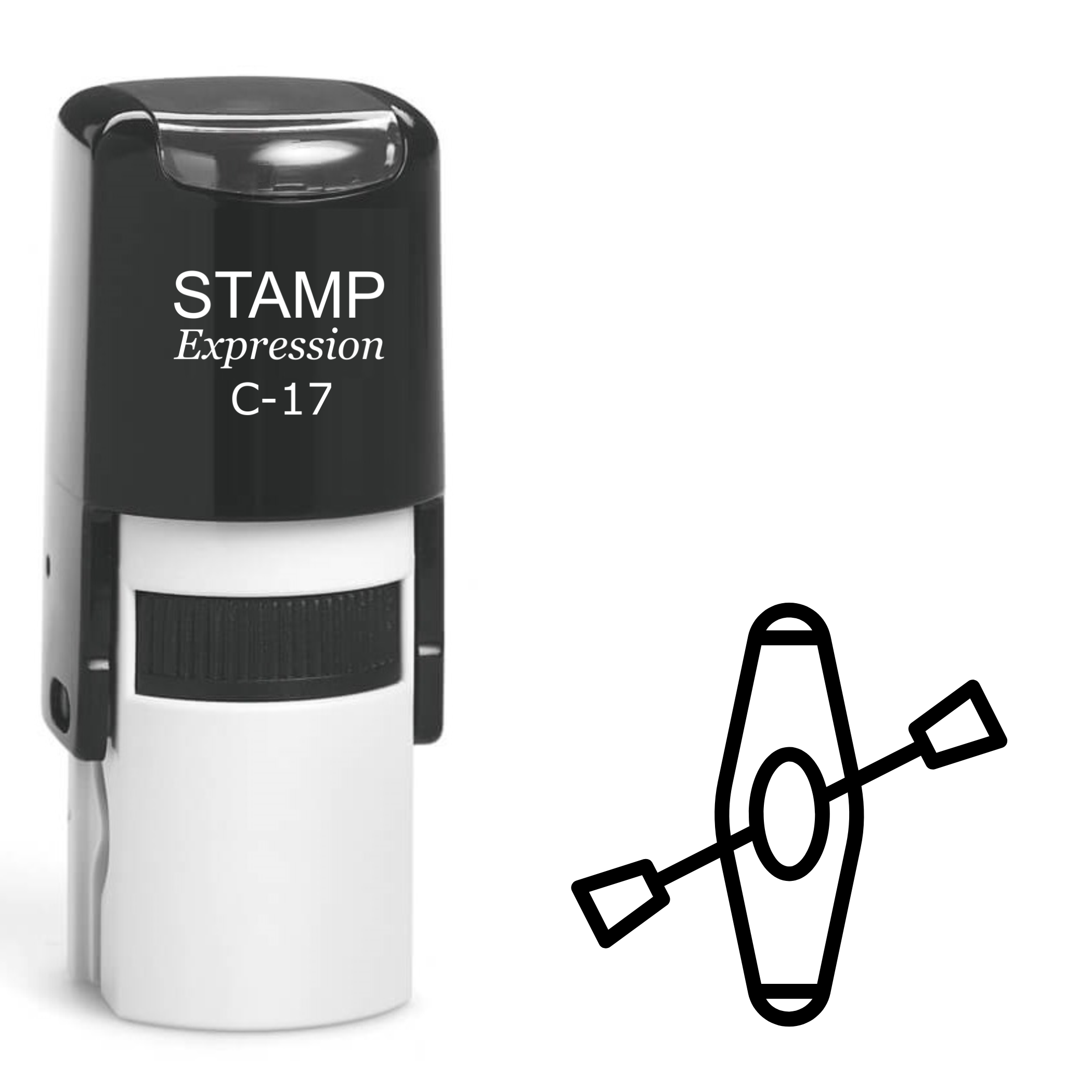 Kayak Self Inking Rubber Stamp (SH-62969)