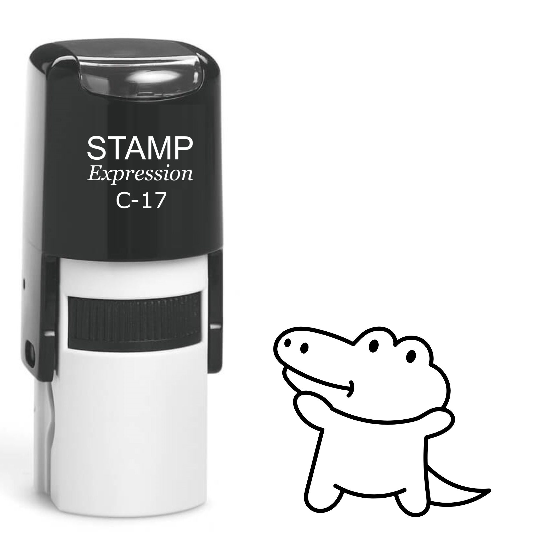 Baby gator Self Inking Rubber Stamp (SH-63033)
