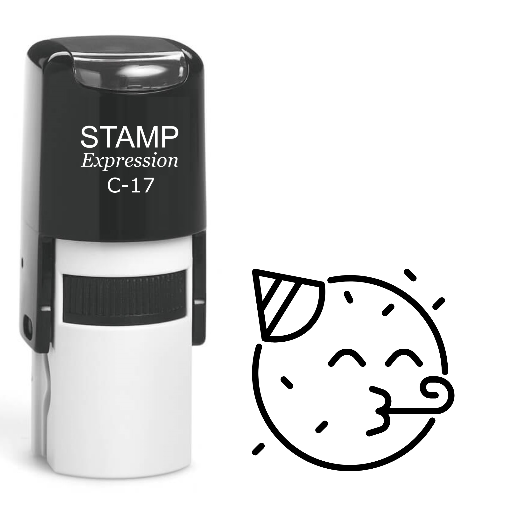 Birthday party emoji Self Inking Rubber Stamp (SH-63080)