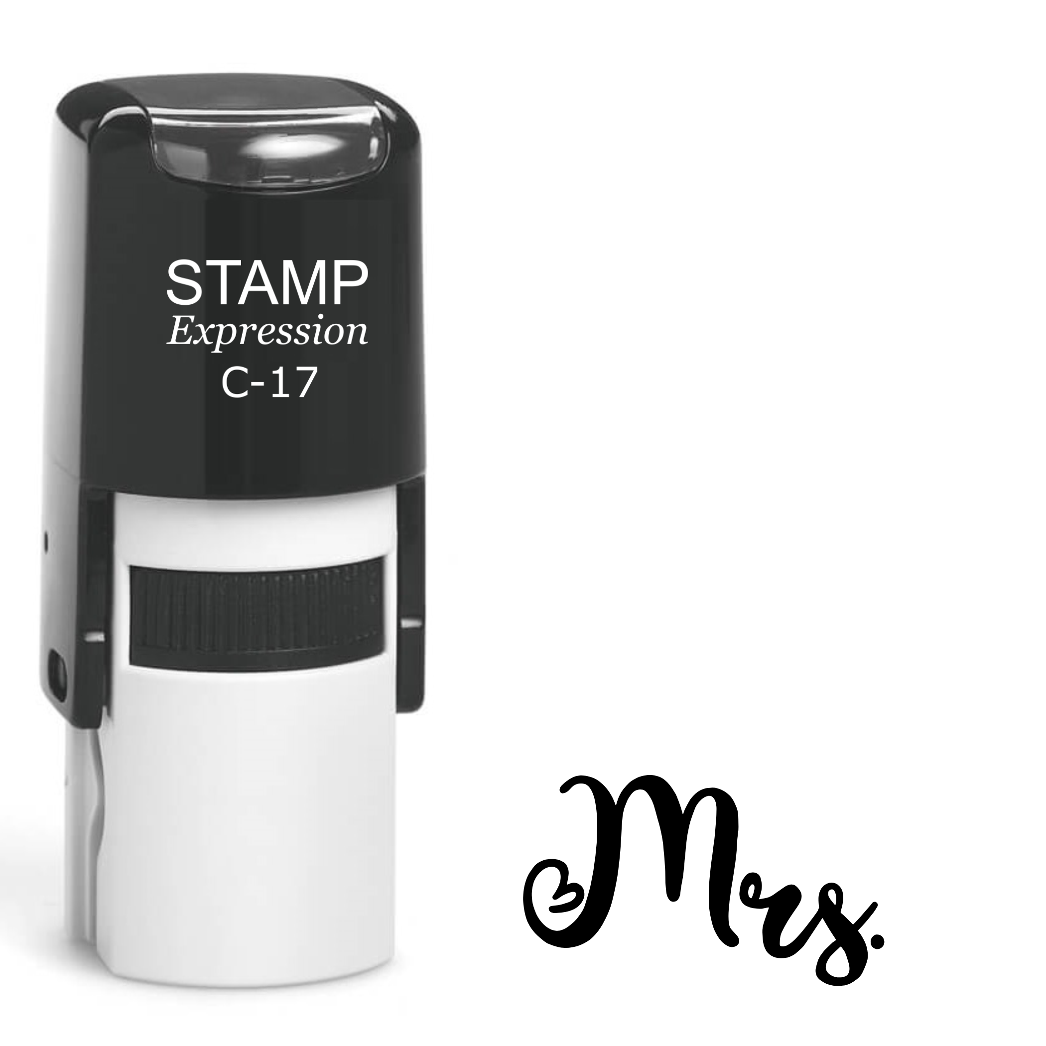 Mrs. with heart Self Inking Rubber Stamp (SH-63215)