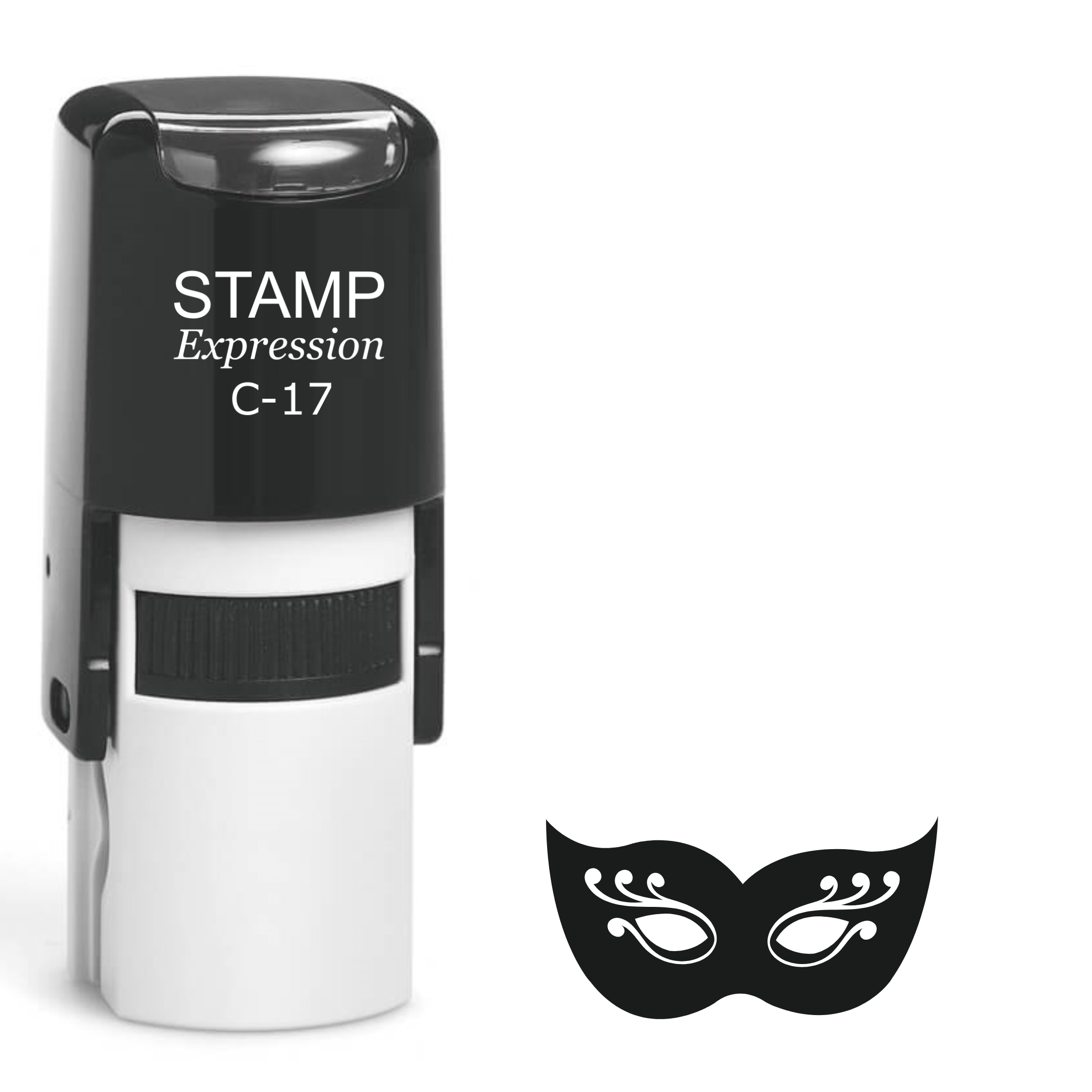 Mardi Gras mask Self Inking Rubber Stamp (SH-63246)