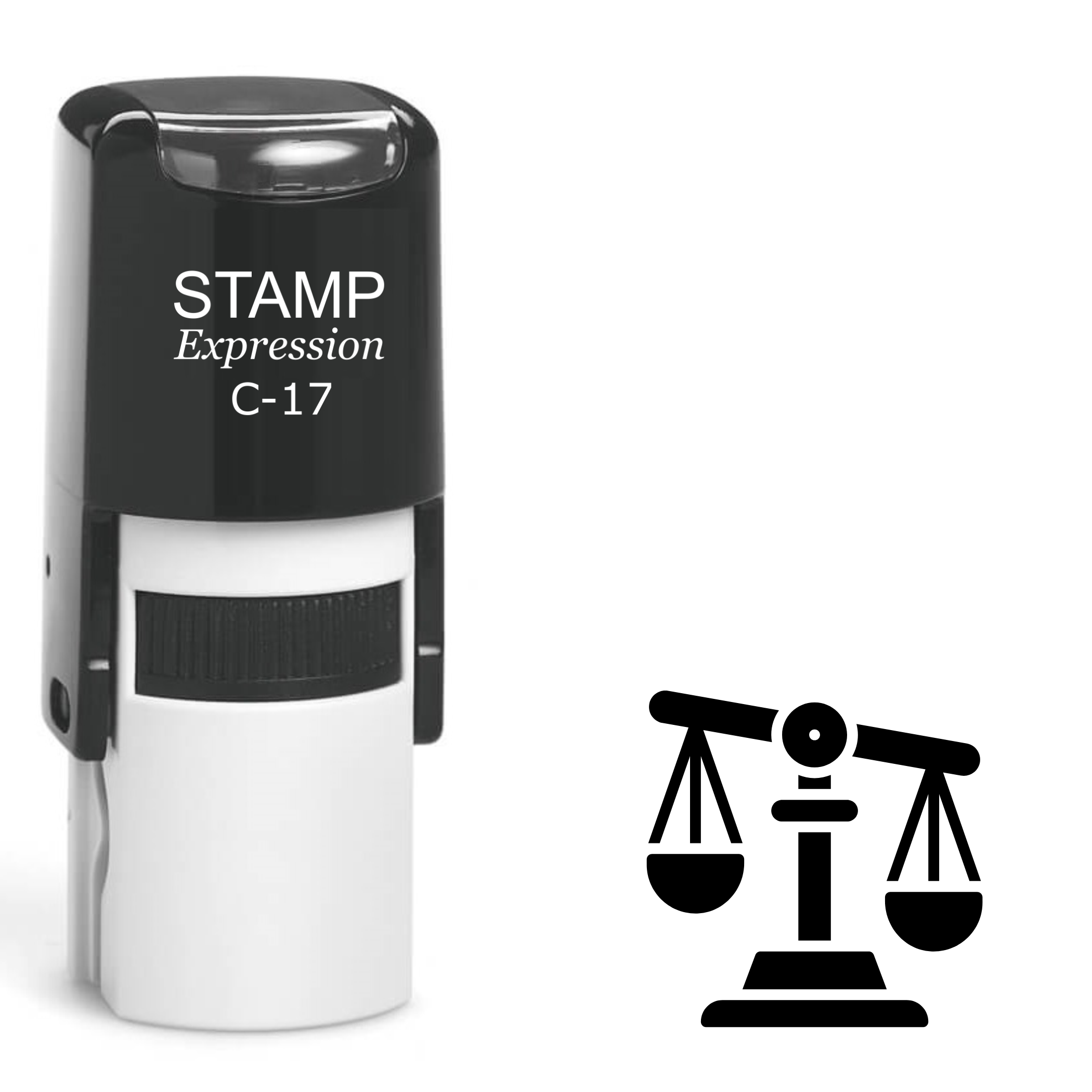 Justice scale attorney Self Inking Rubber Stamp (SH-63257)