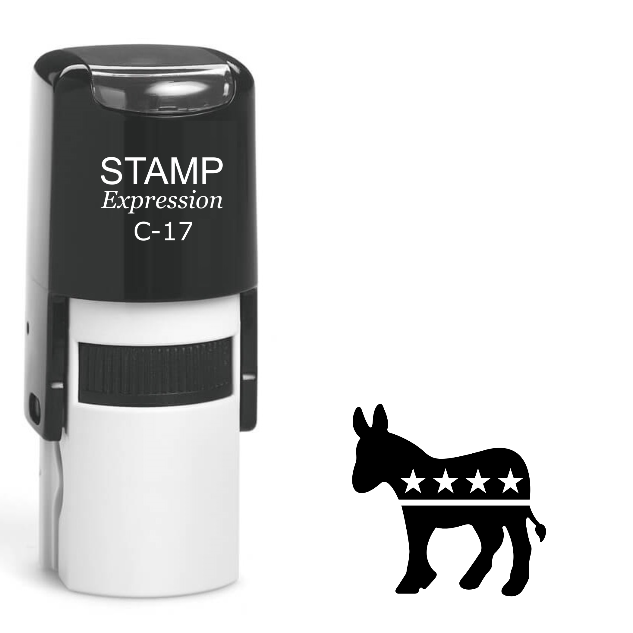 Democratic donkey Self Inking Rubber Stamp (SH-63267)
