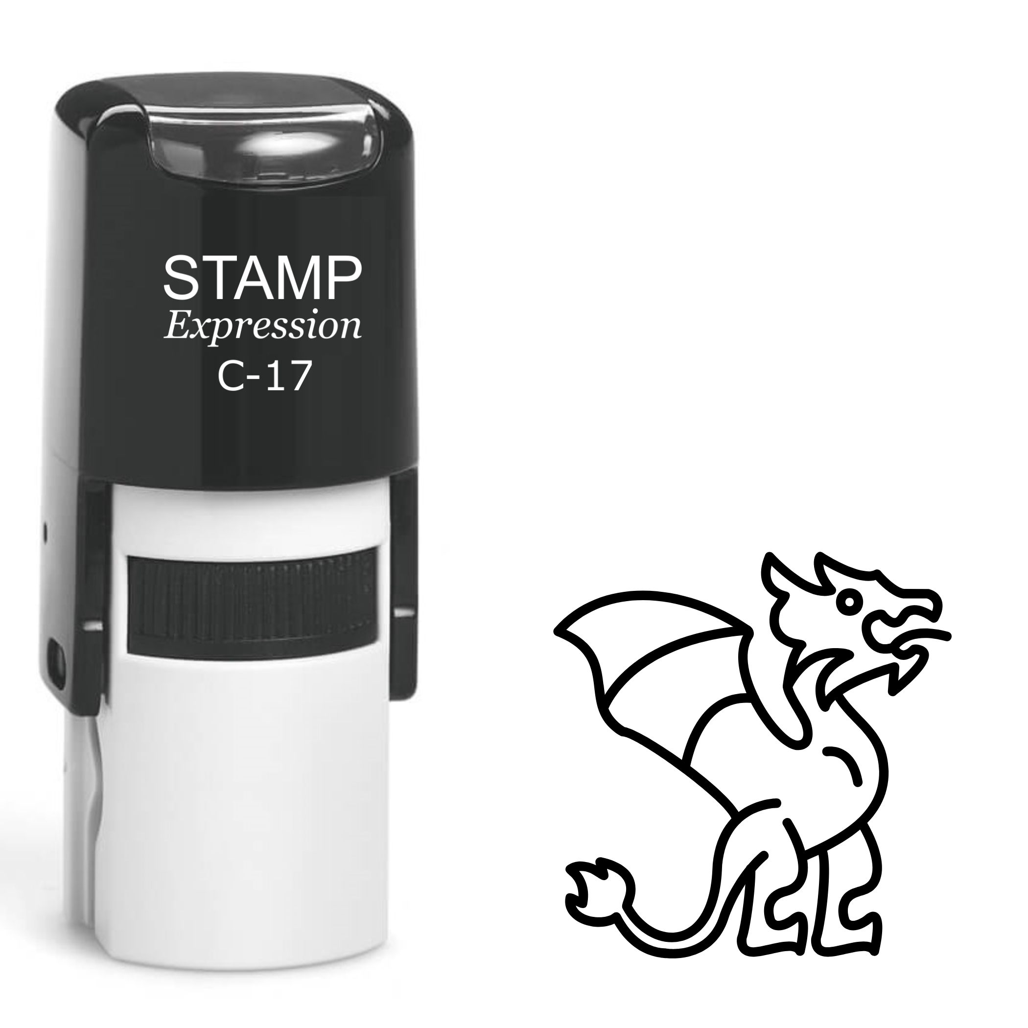 Griffin outline Self Inking Rubber Stamp (SH-63359)