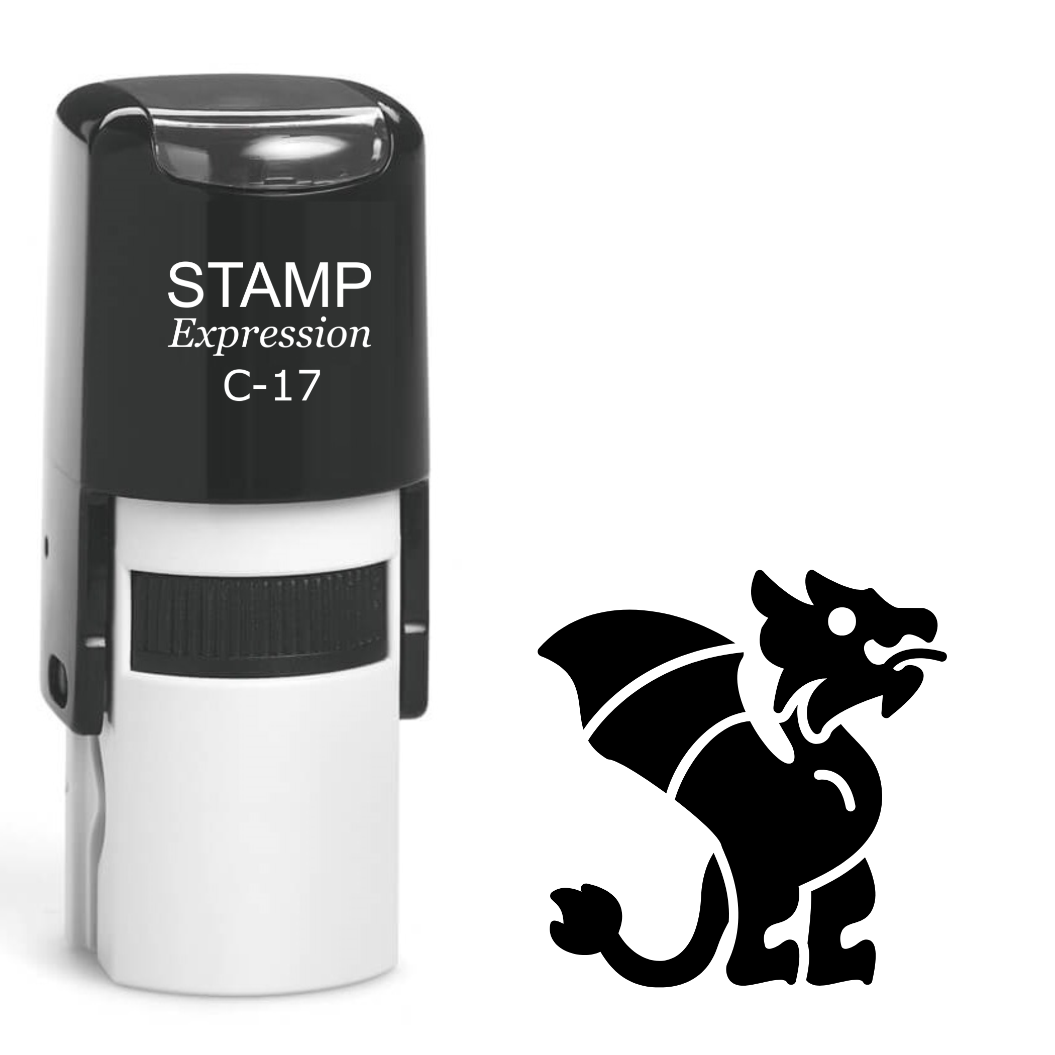 Cartoon griffin Self Inking Rubber Stamp (SH-63360)
