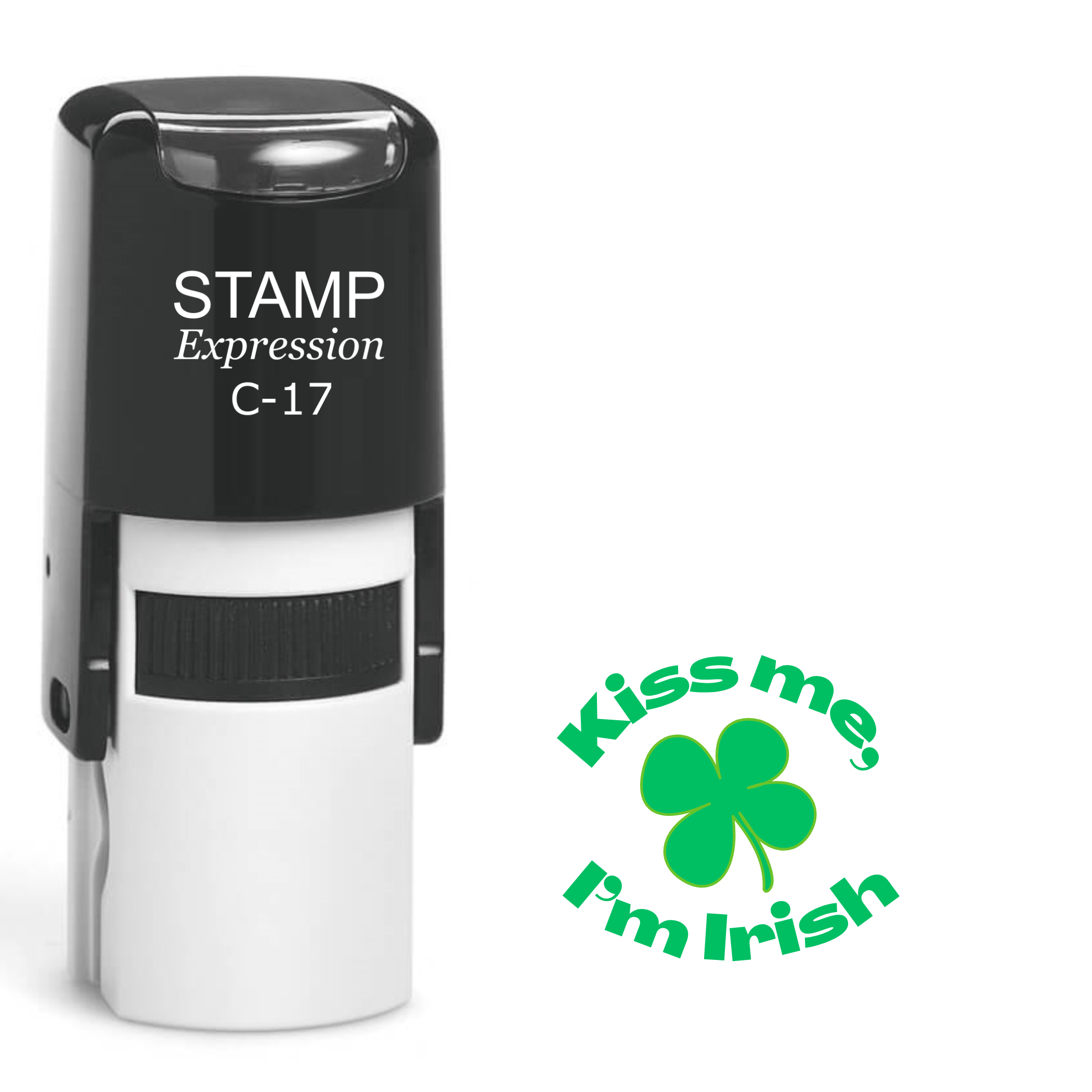 Kiss me I’m Irish Self Inking Rubber Stamp (SH-63386)