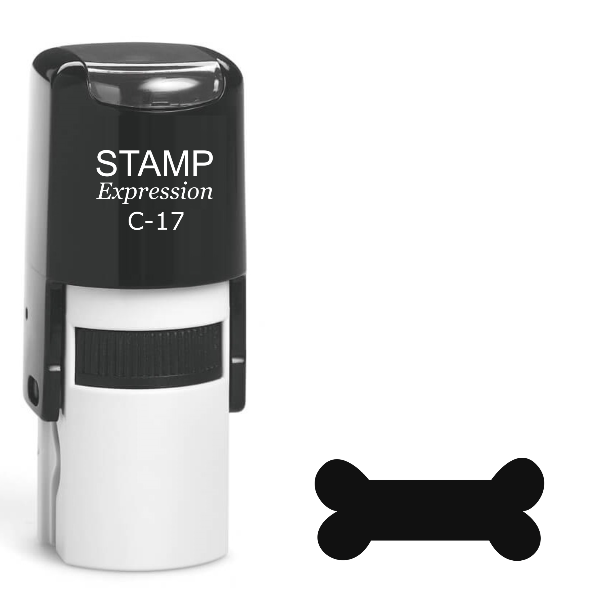 Dog bone Self Inking Rubber Stamp (SH-63397)