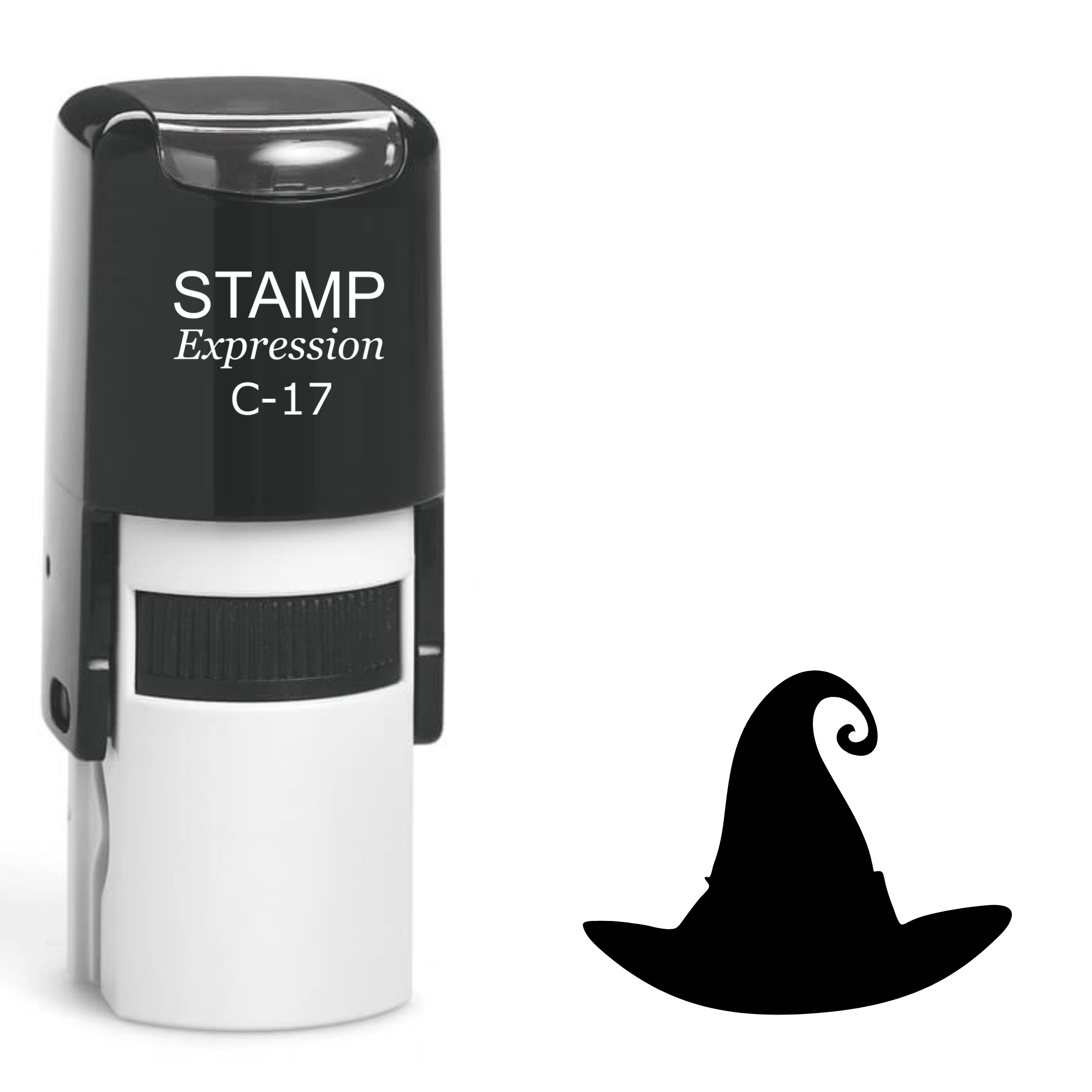 Witch’s hat Halloween Self Inking Rubber Stamp (SH-63407)