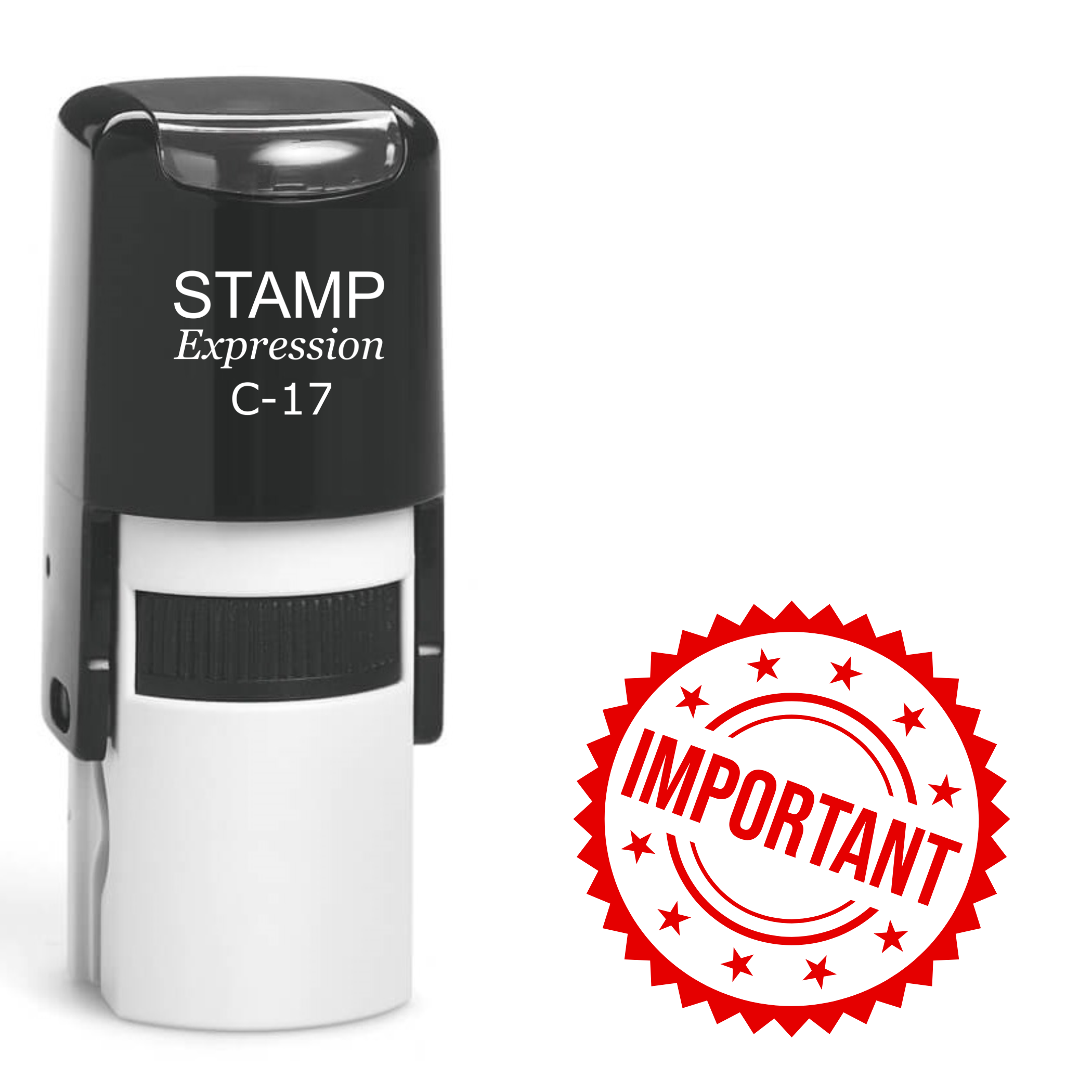 Important in the circle Self Inking Rubber Stamp (SH-63607)