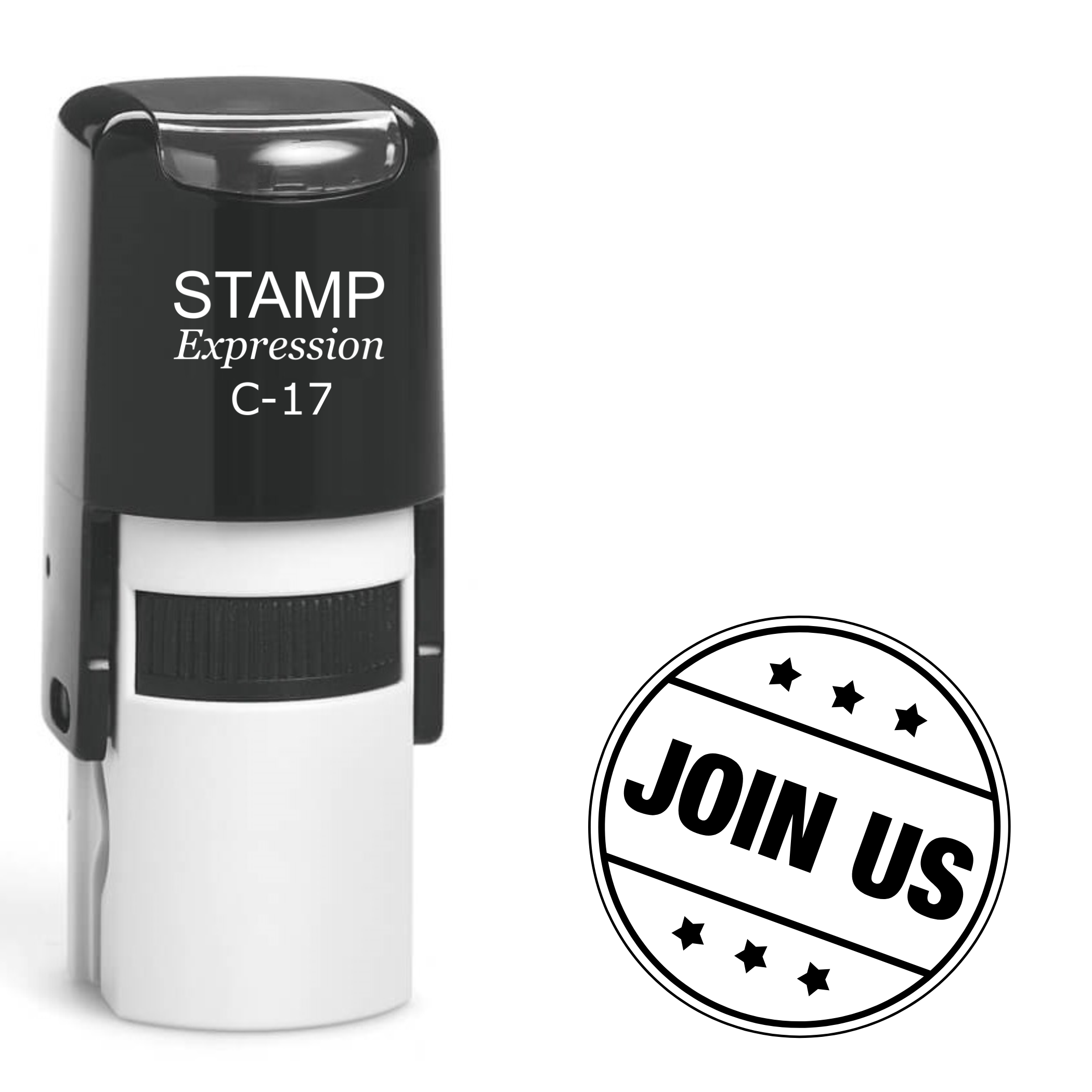 Join us in the circle Self Inking Rubber Stamp (SH-63614)