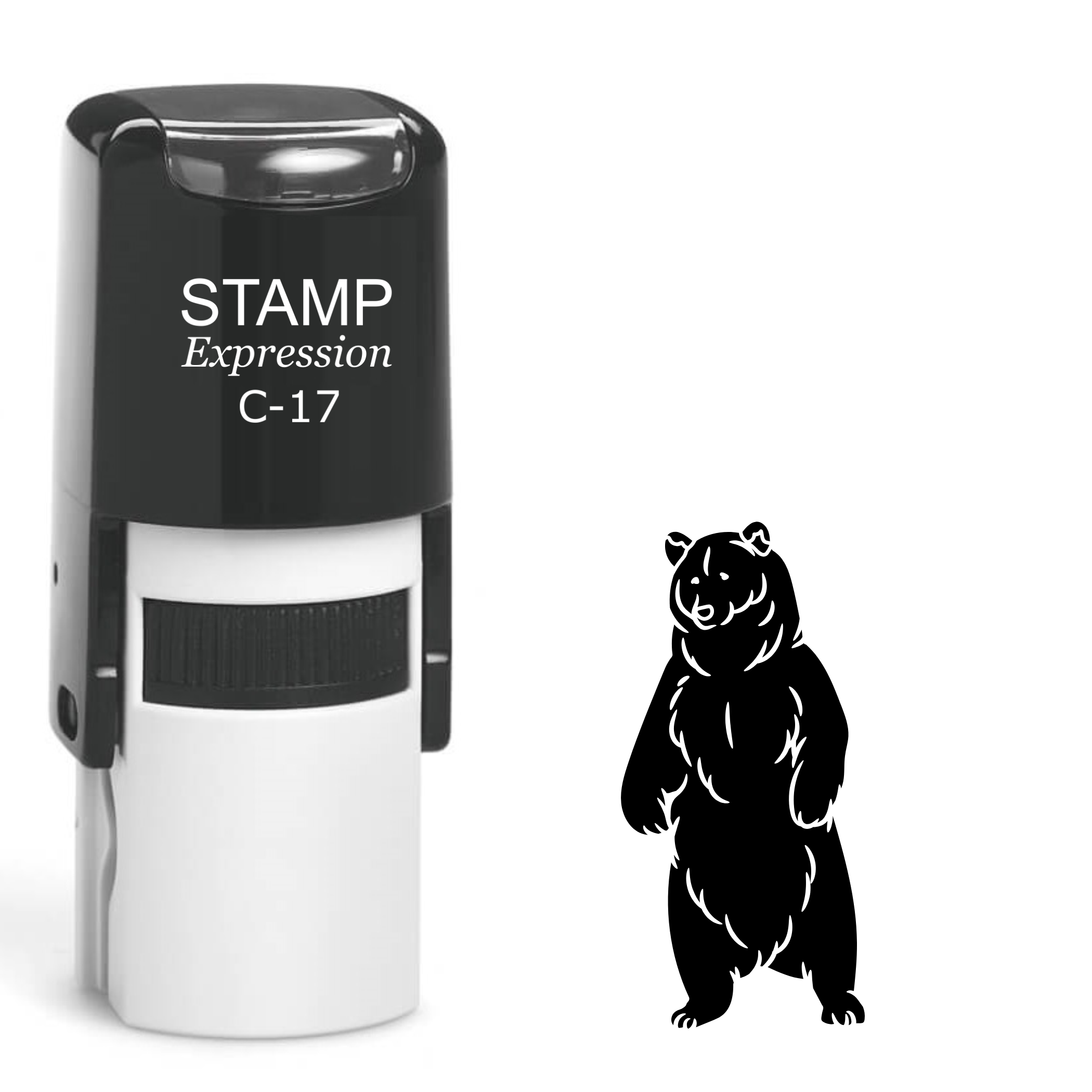 Standing bear Self Inking Rubber Stamp (SH-63689)