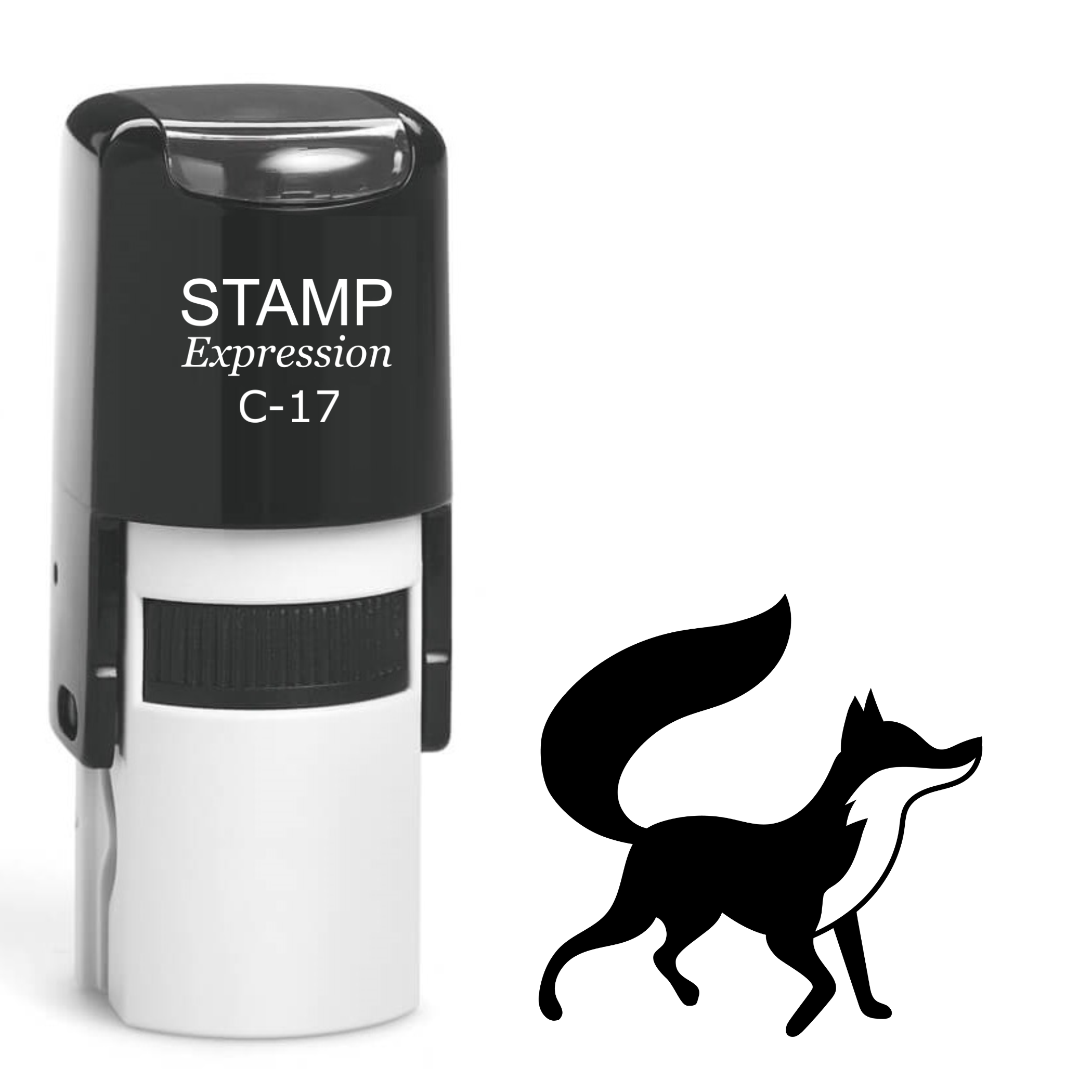 Prancing fox Self Inking Rubber Stamp (SH-63706)