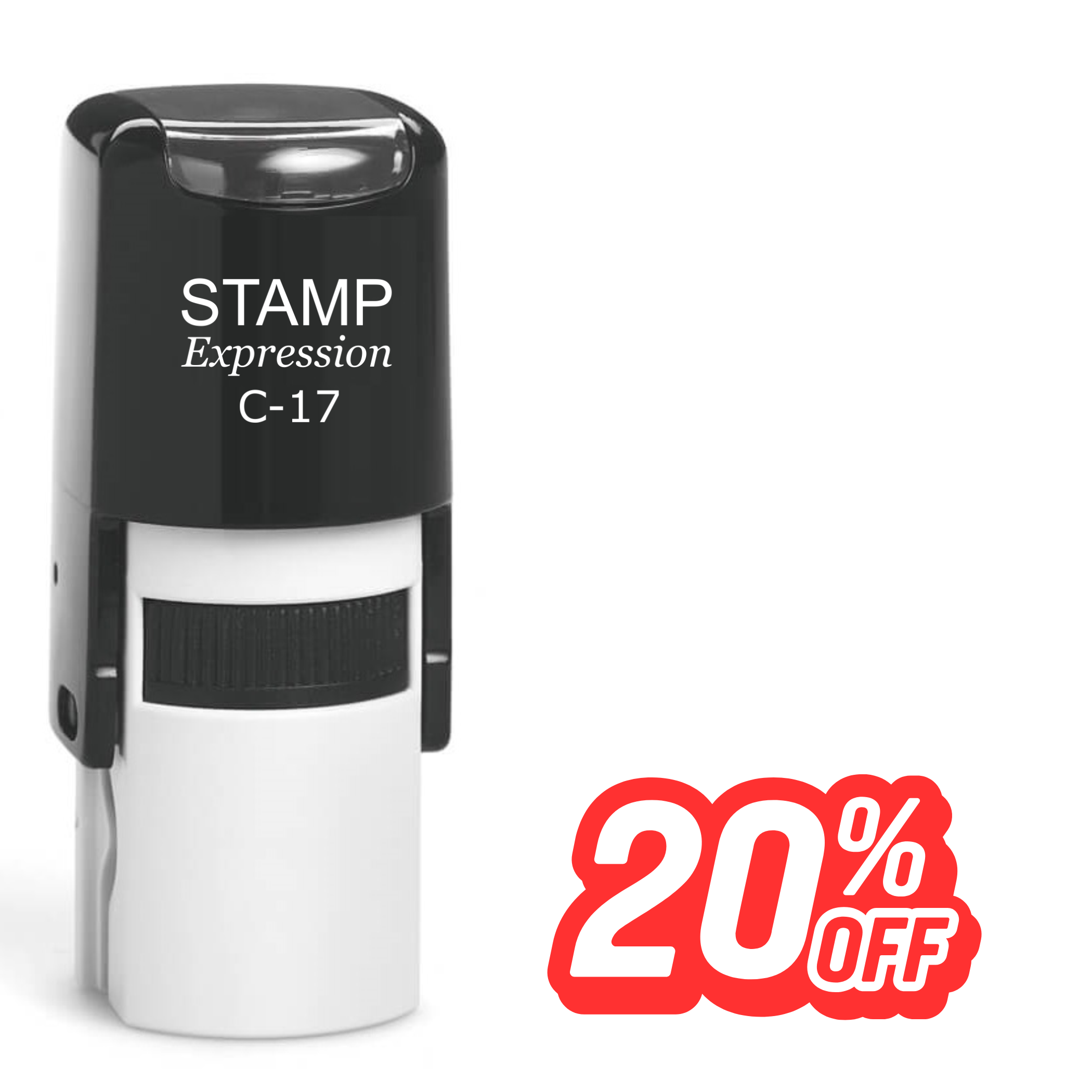20 percent off Self Inking Rubber Stamp (SH-63715)