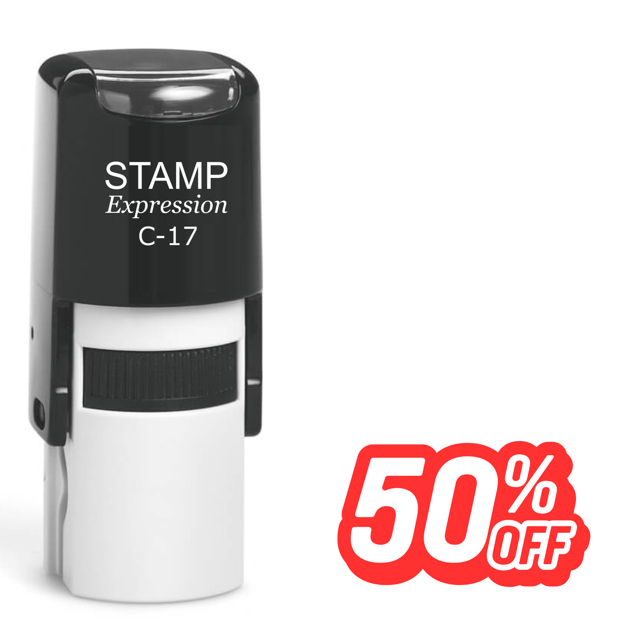 50 percent off Self Inking Rubber Stamp (SH-63716)