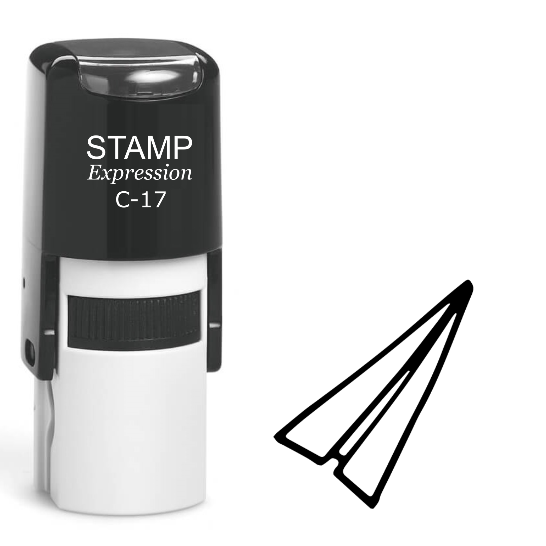 Paper airplane Self Inking Rubber Stamp (SH-63900)