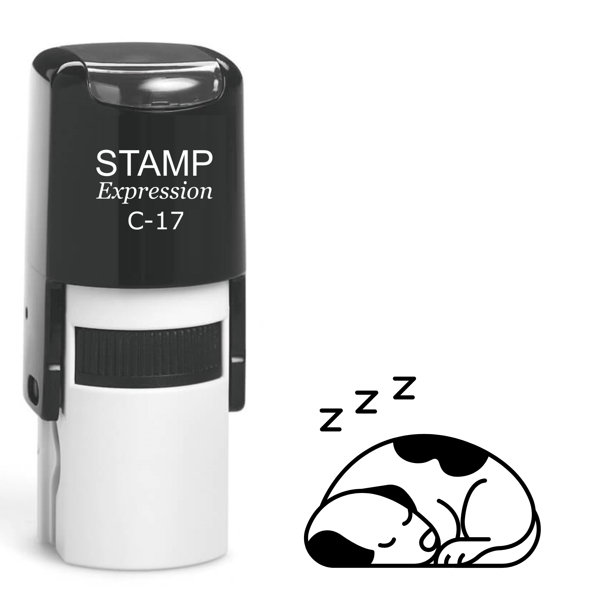 Sleeping dog Self Inking Rubber Stamp (SH-63913)