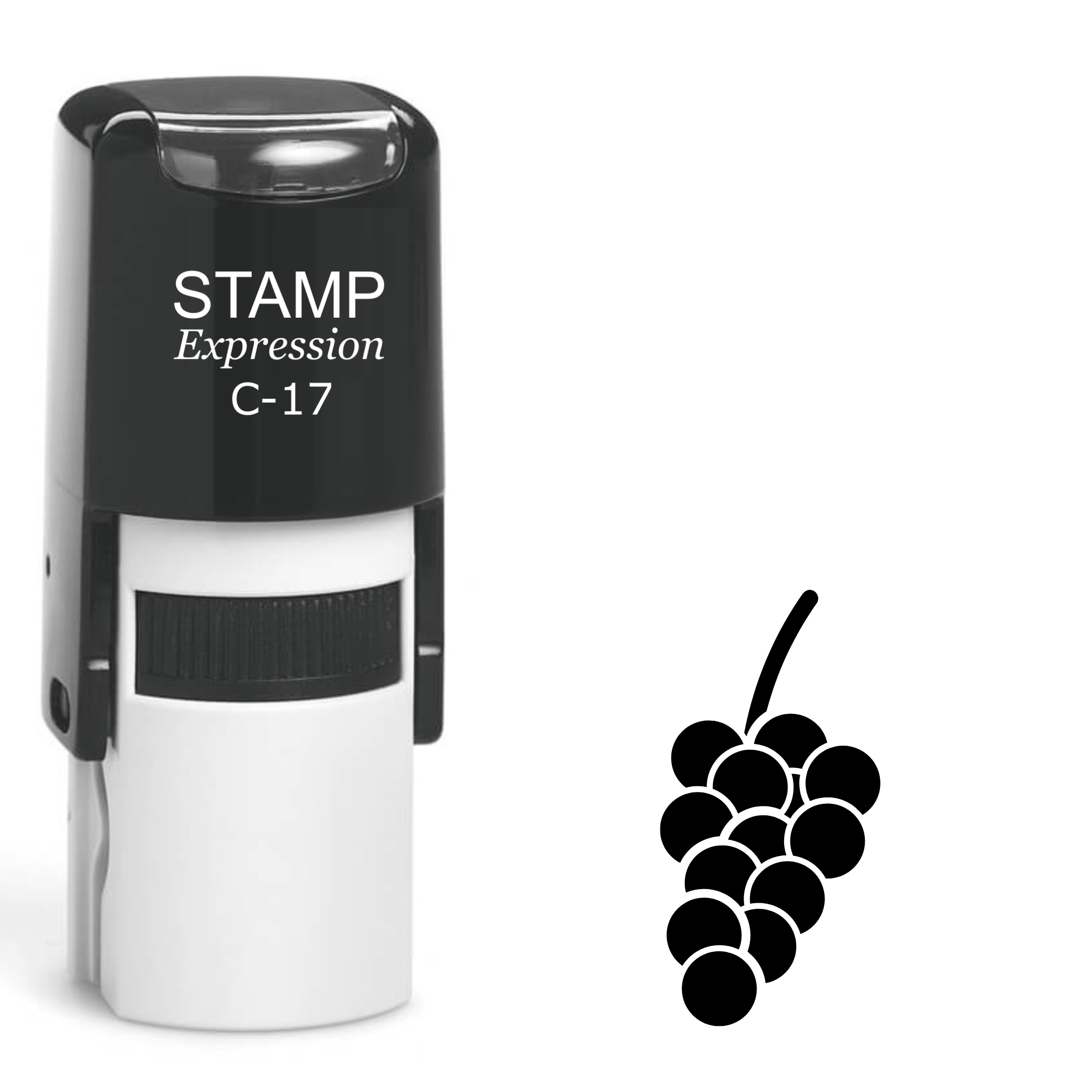 Grapes Self Inking Rubber Stamp (SH-63939)