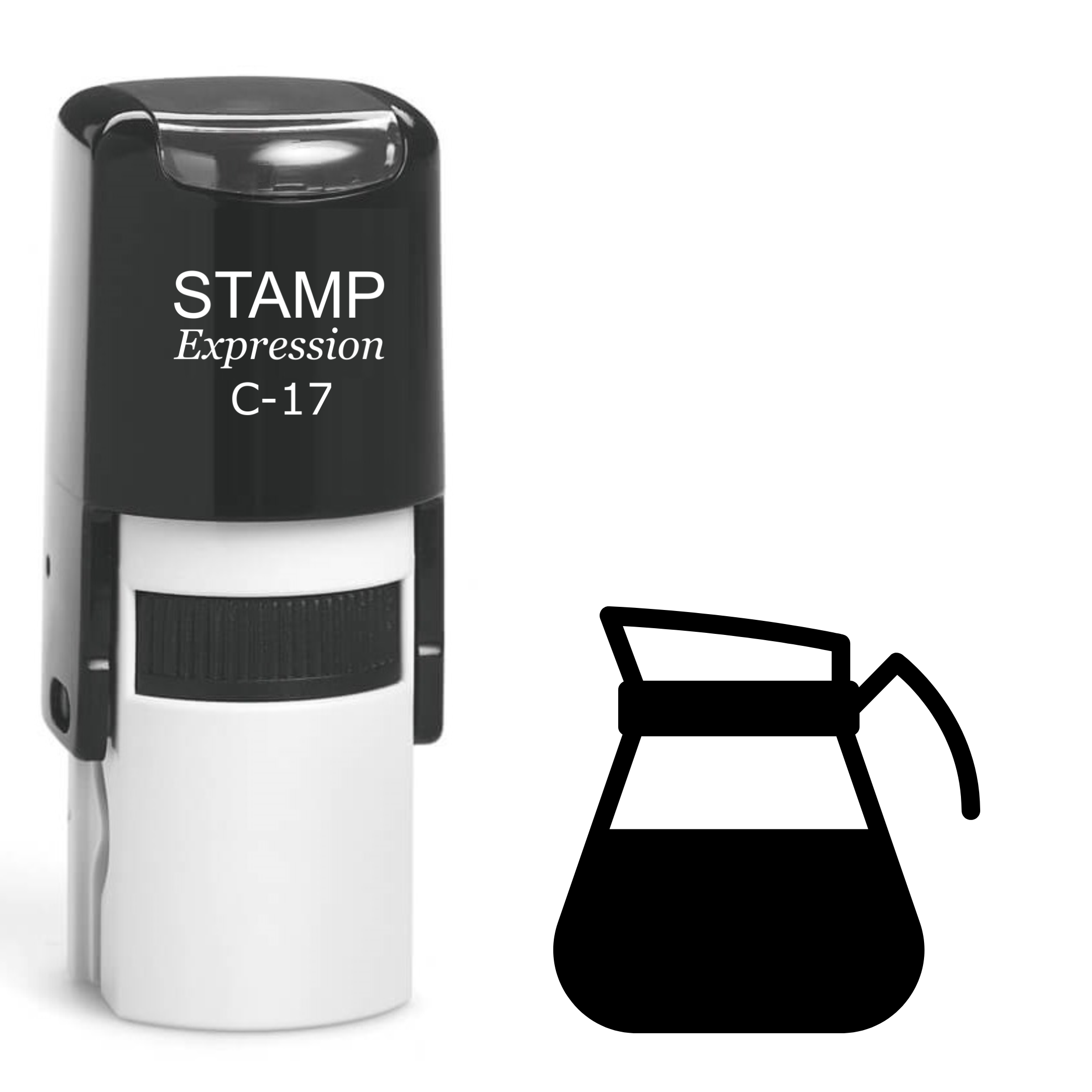Coffee pot Self Inking Rubber Stamp (SH-63967)