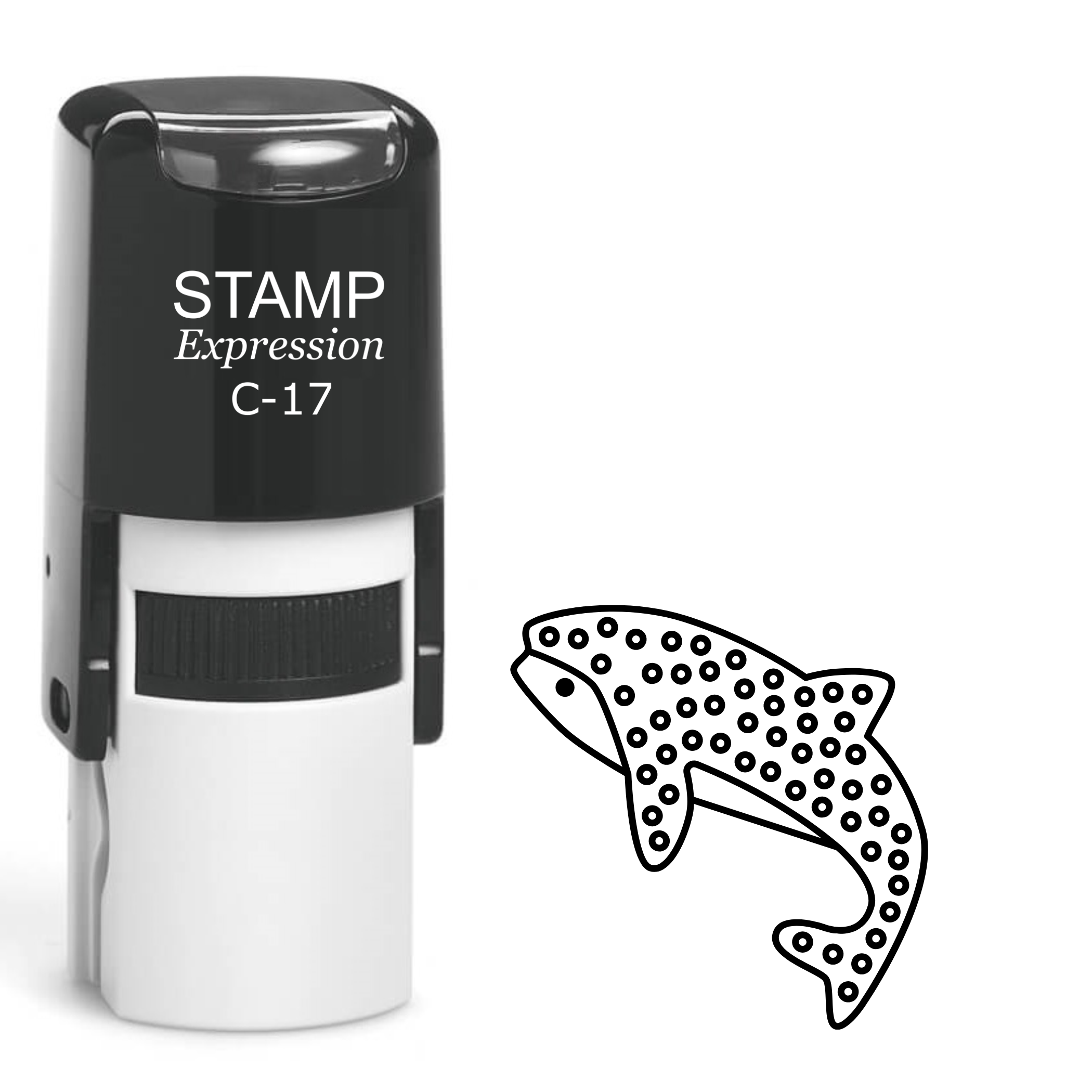 Whale shark Self Inking Rubber Stamp (SH-64273)