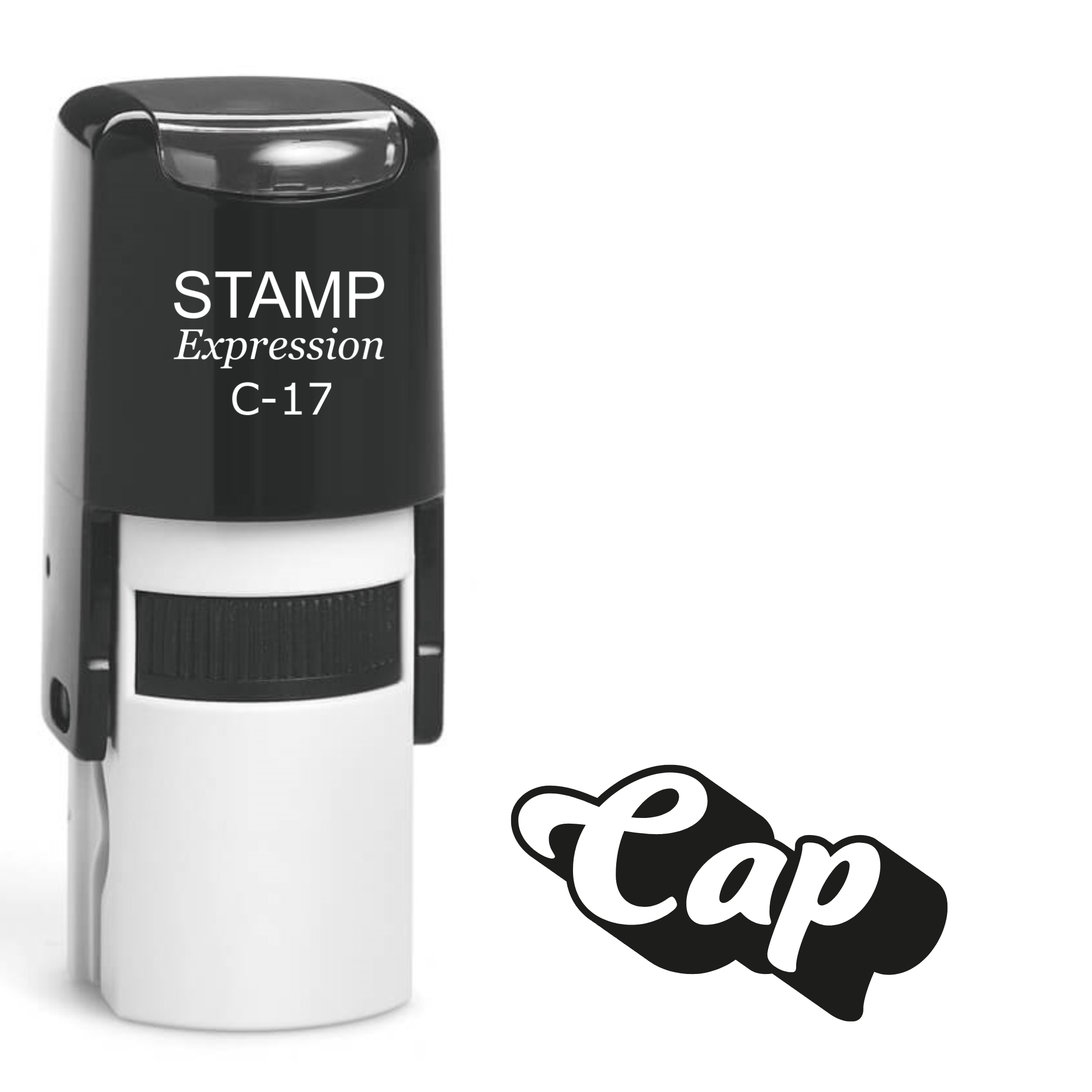 Cap Gen-Z slang Self Inking Rubber Stamp (SH-64437)