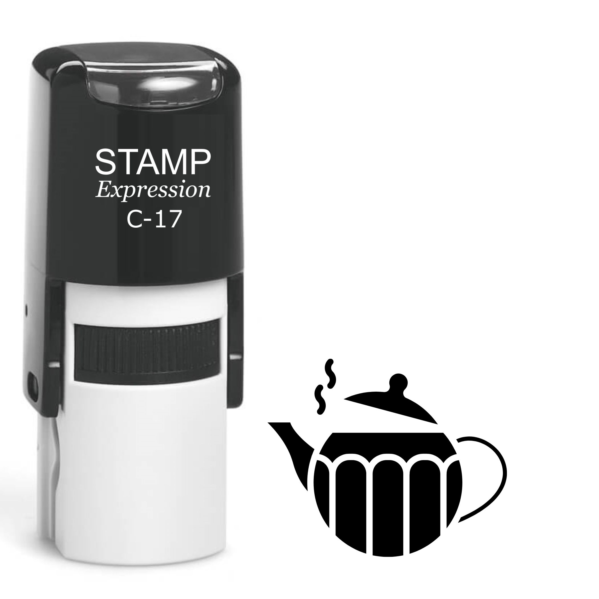 Ornate snowflake Self Inking Rubber Stamp (SH-64474)