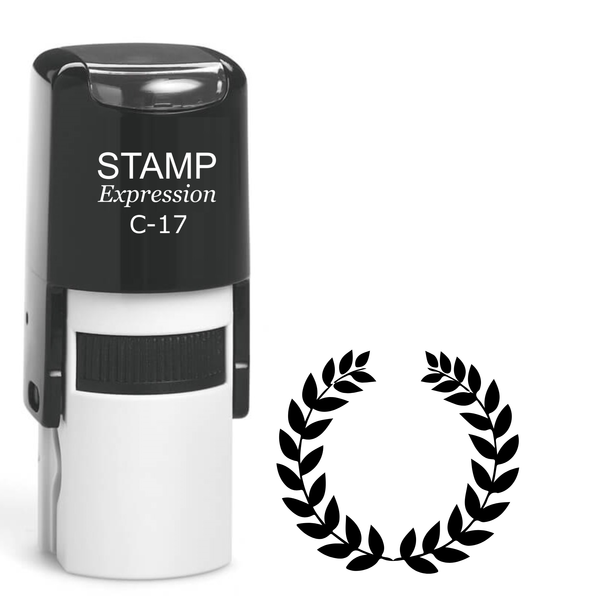 Fingerprint heart Self Inking Rubber Stamp (SH-64479)