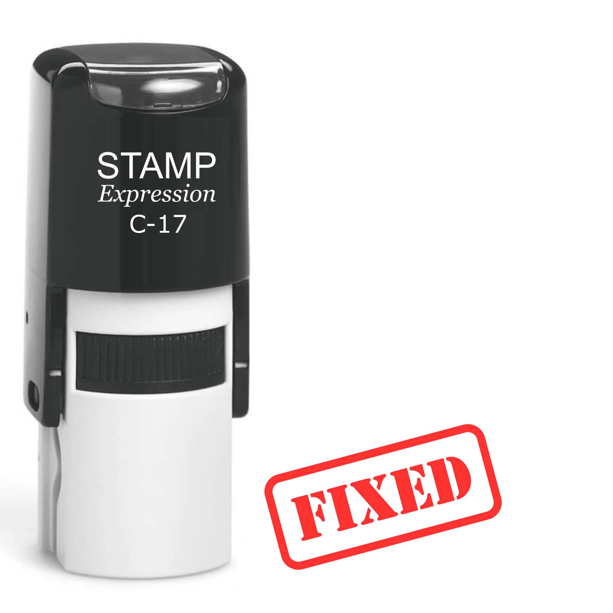 Real in a rectangle Self Inking Rubber Stamp (SH-64488)