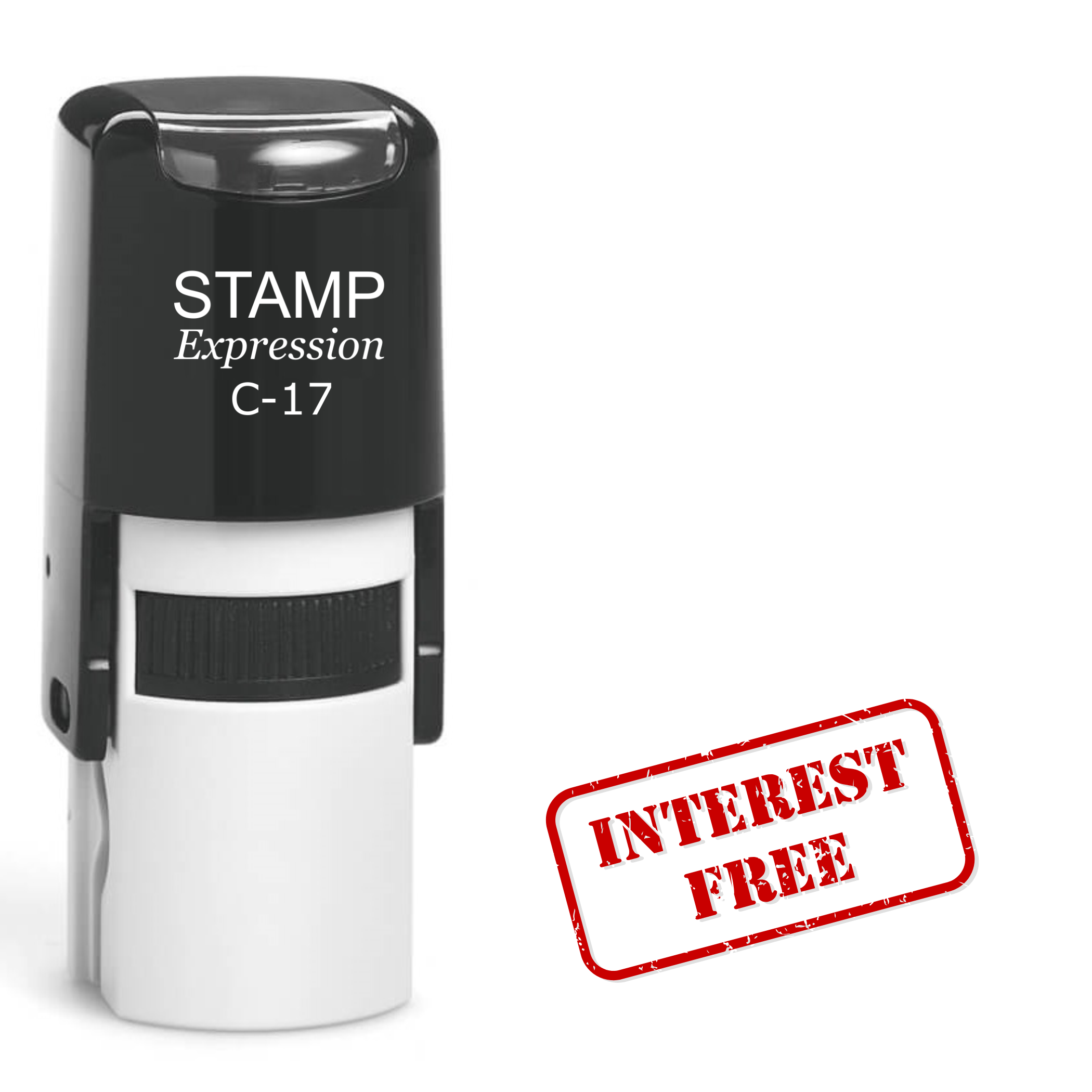 Censored with top and bottom line in a rectangle Self Inking Rubber Stamp (SH-64492)