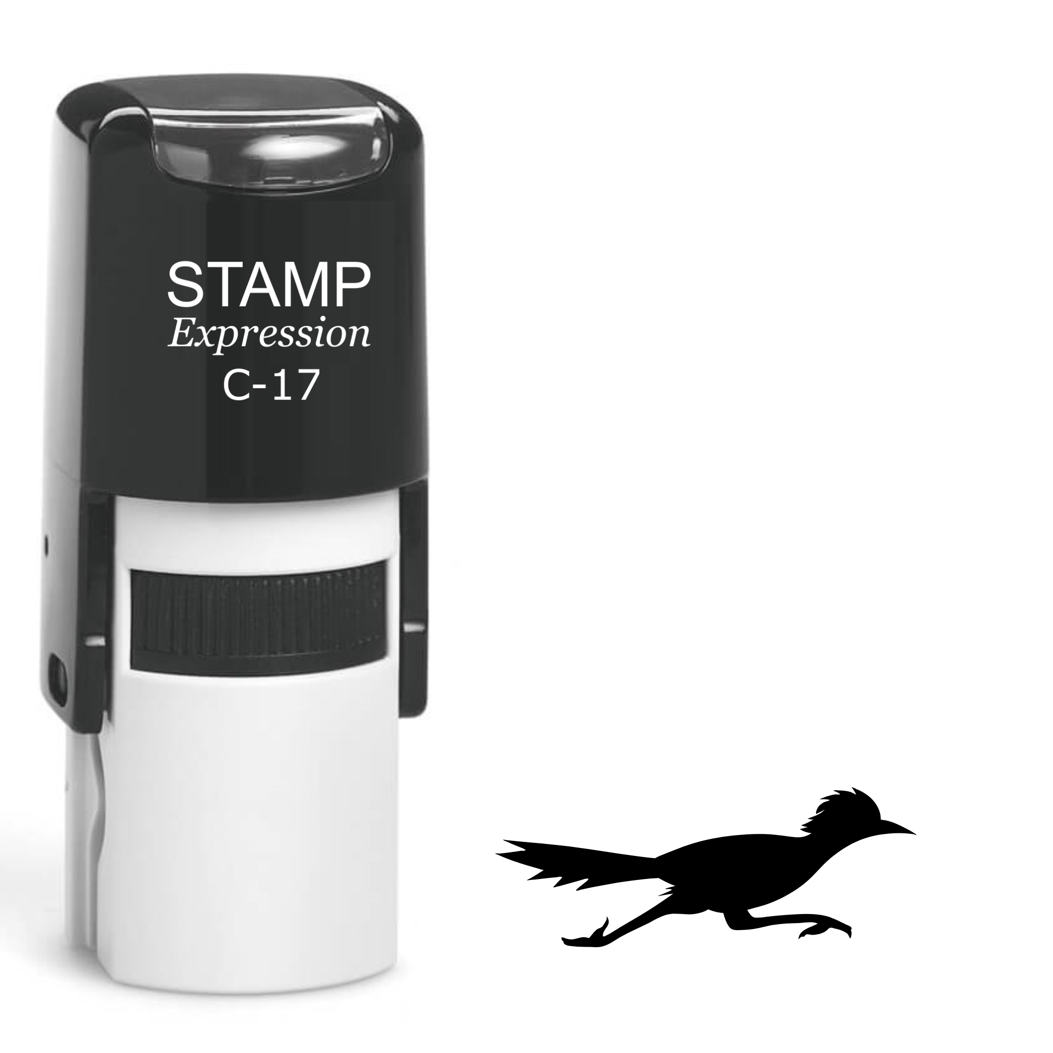 Roadrunner silhouette Self Inking Rubber Stamp (SH-64705)