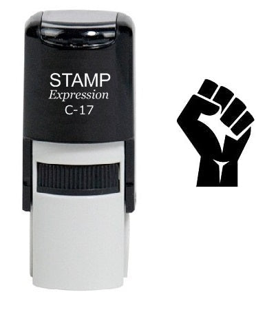 Clenched Fist Self Inking Rubber Stamp (SH-6851)