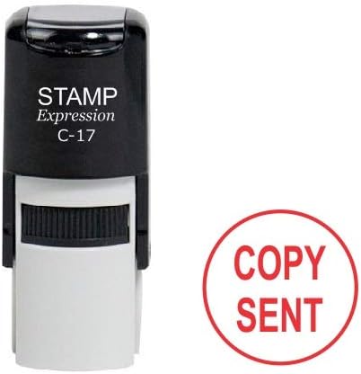Copy Sent Round Office Self Inking Rubber Stamp (SH-6983)