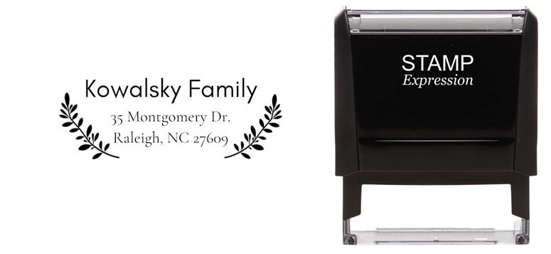 Kowalsky Family Return Address Stamp