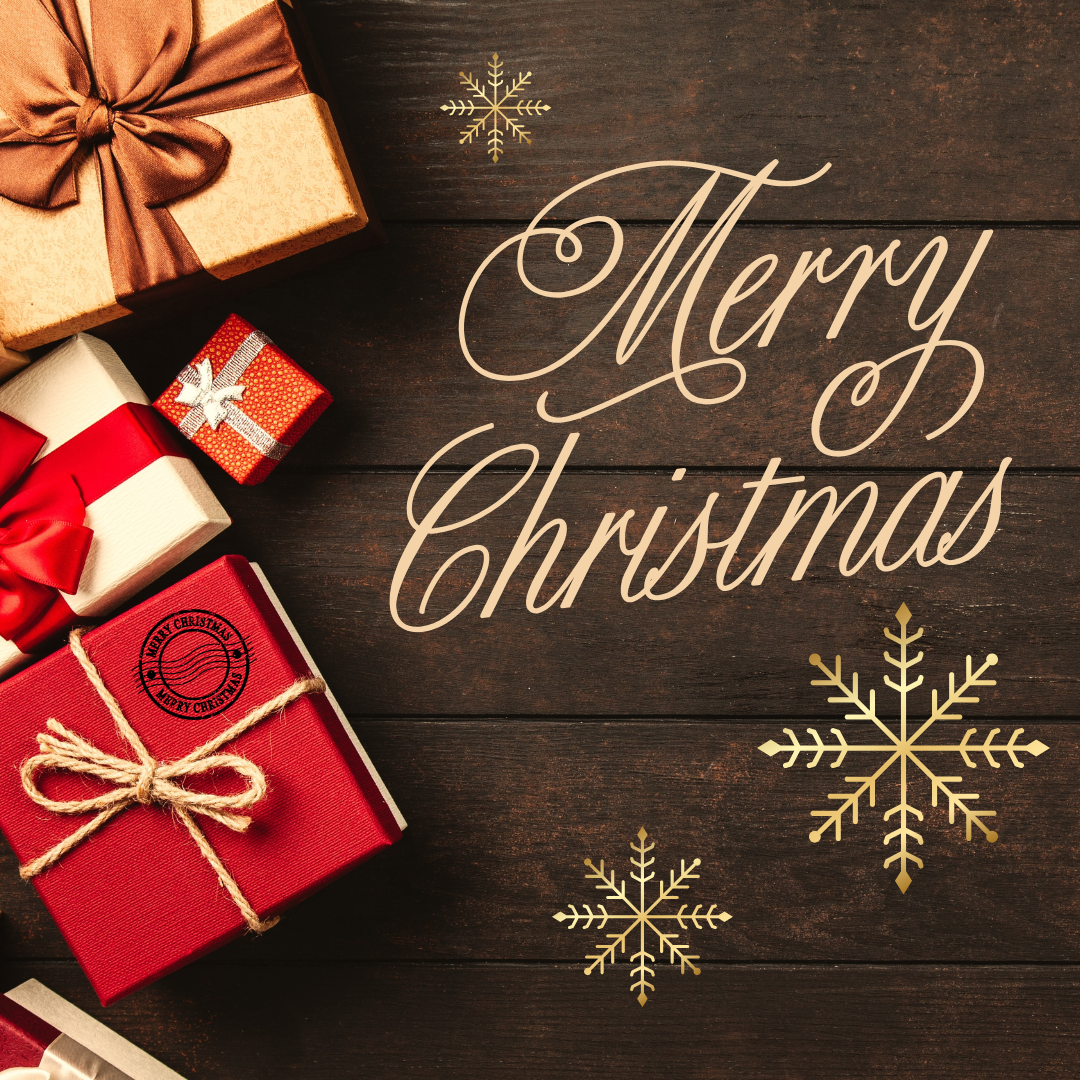 Rustic Merry Christmas Stamp (A-76266)