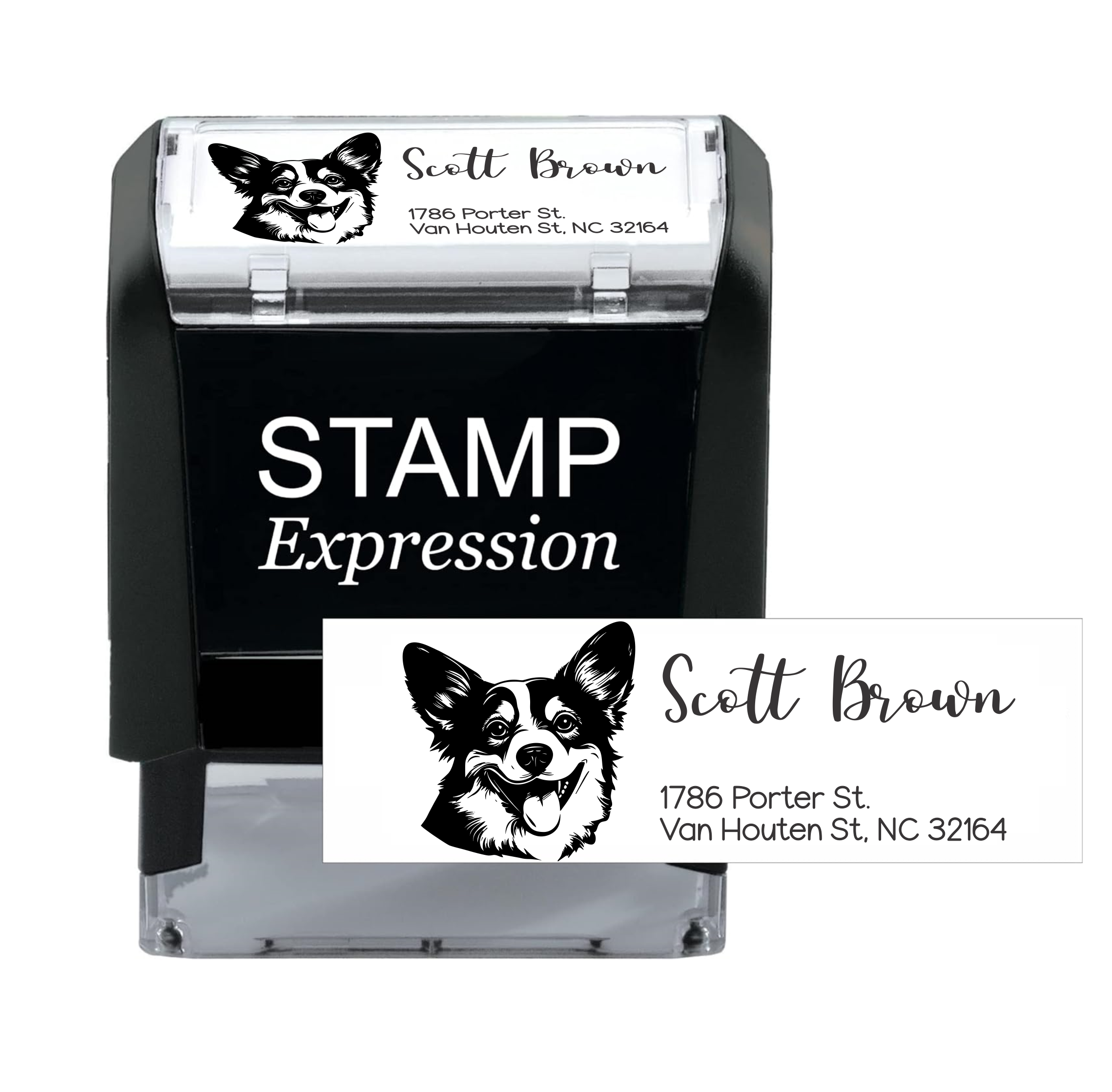 Medium Rectangular Pet Stamp