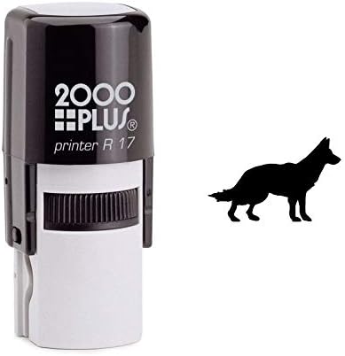 German Shepherd Self Inking Rubber Stamp (SH-6680)