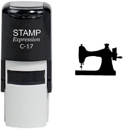 Sewing Machine Self Inking Rubber Stamp (SH-6476)