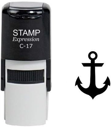 Anchor Nautical Self Inking Rubber Stamp (SH-6016)