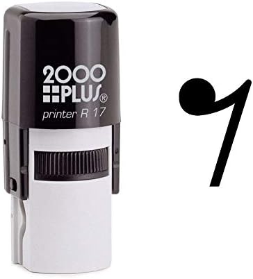 Eighth Rest Musical Symbol Self Inking Rubber Stamp (SH-6836)