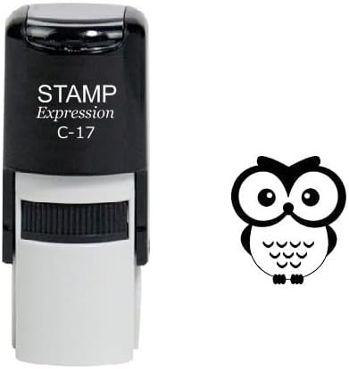 Cute Owl Self Inking Rubber Stamp (SH-6695)