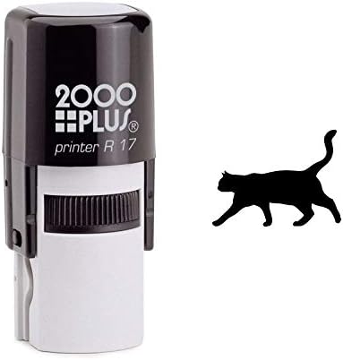 Strutting Cat Self Inking Rubber Stamp (SH-6665)