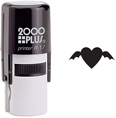 Flying Heart Self Inking Rubber Stamp (SH-6917)