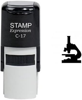 Microscope Laboratory Apparatus Self Inking Rubber Stamp (SH-6369)