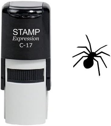 Black Spider Self Inking Rubber Stamp (SH-6522)